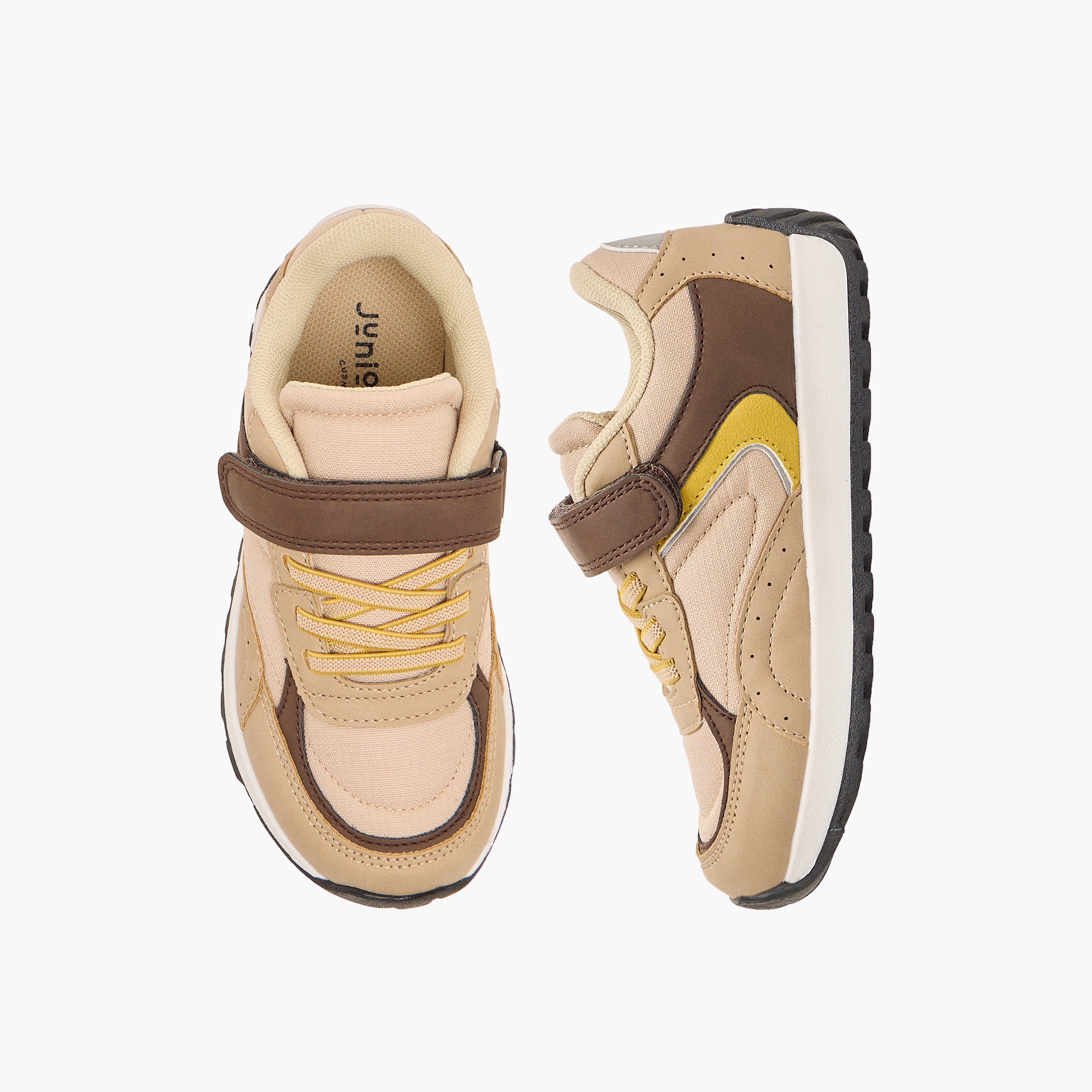 Juniors Boys Hook & Loop Ankle Sneakers-boys-shoes-sneakers-image-1