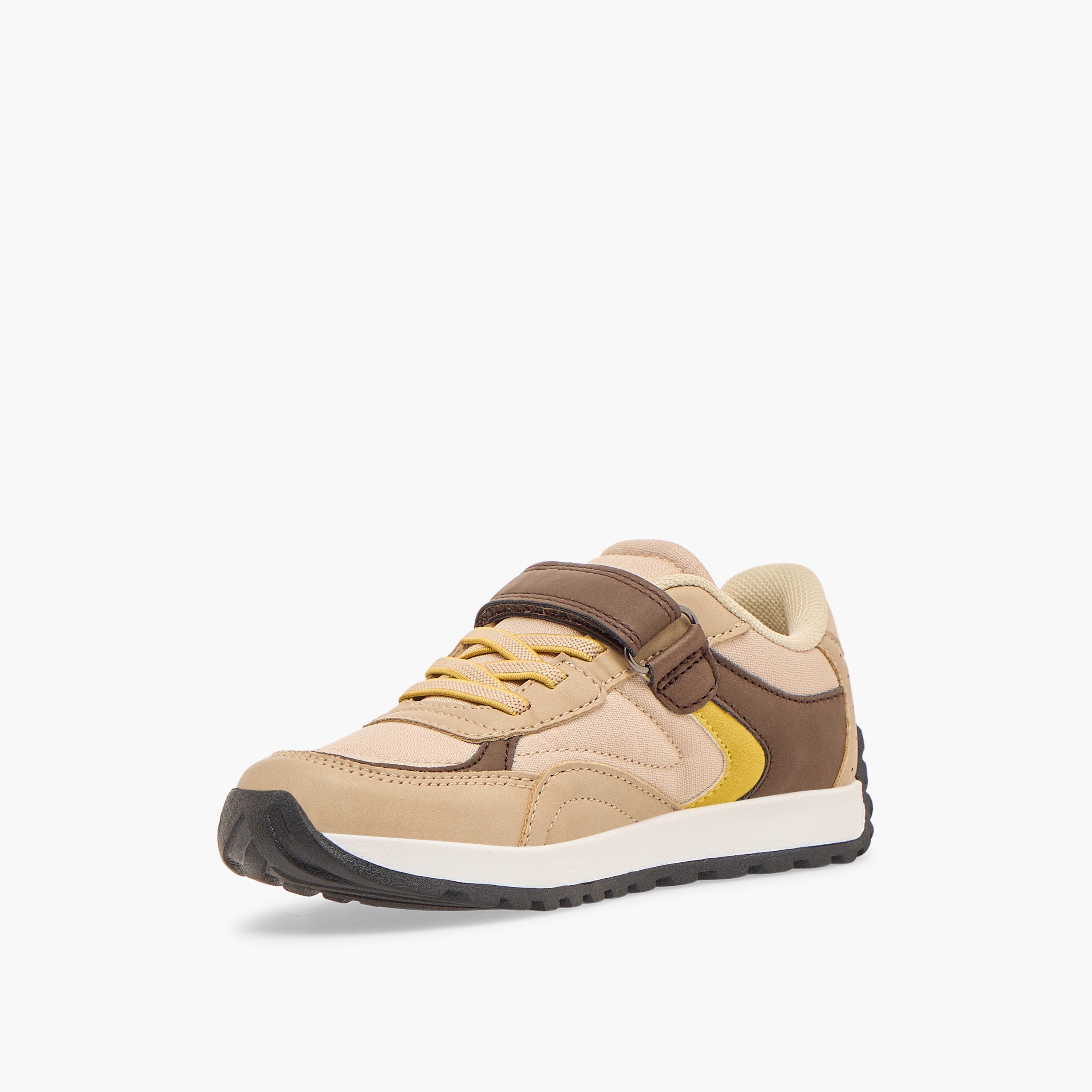 Juniors Boys Hook & Loop Ankle Sneakers-boys-shoes-sneakers-image-4