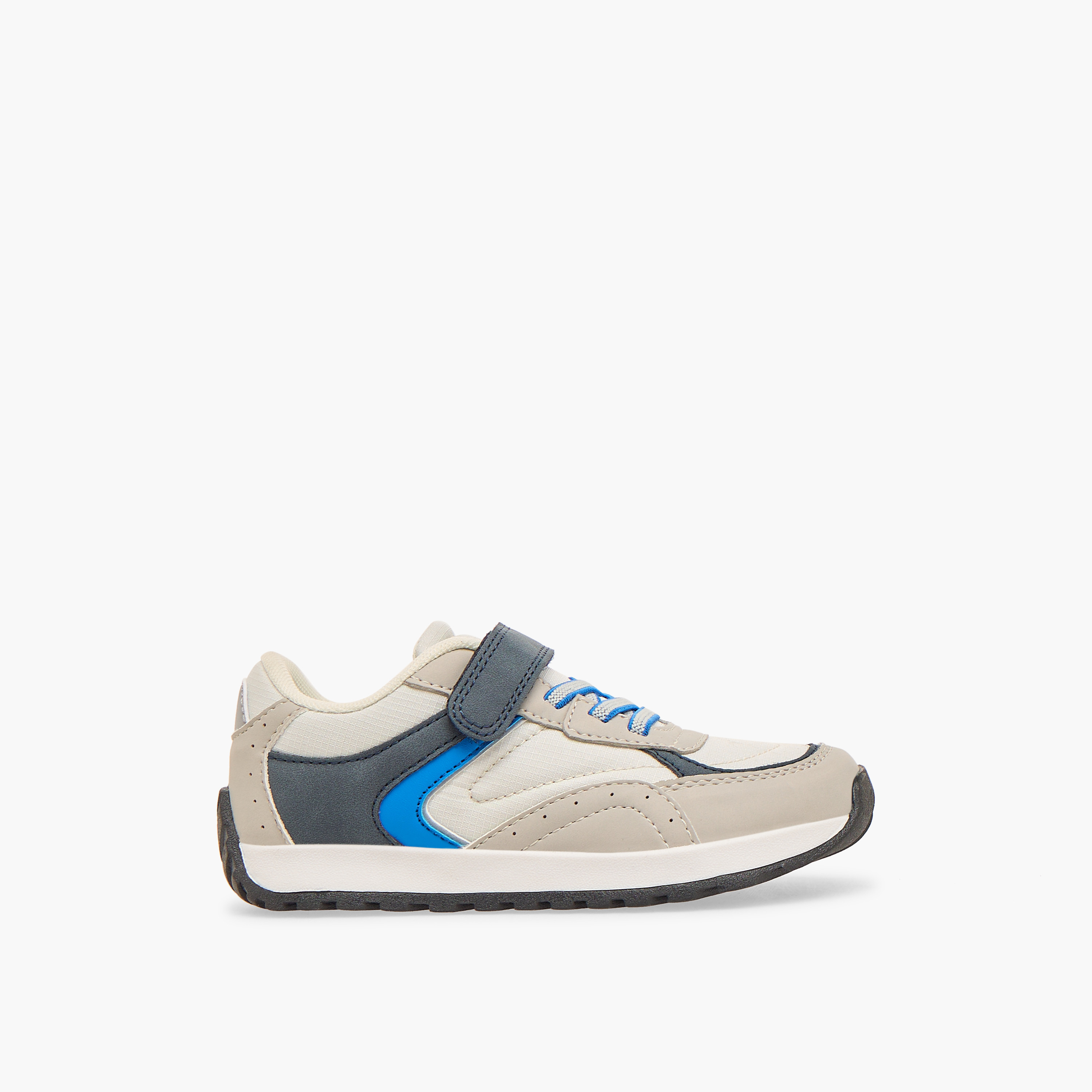 Juniors Boys Hook & Loop Ankle Sneakers-boys-shoes-sneakers-image-3