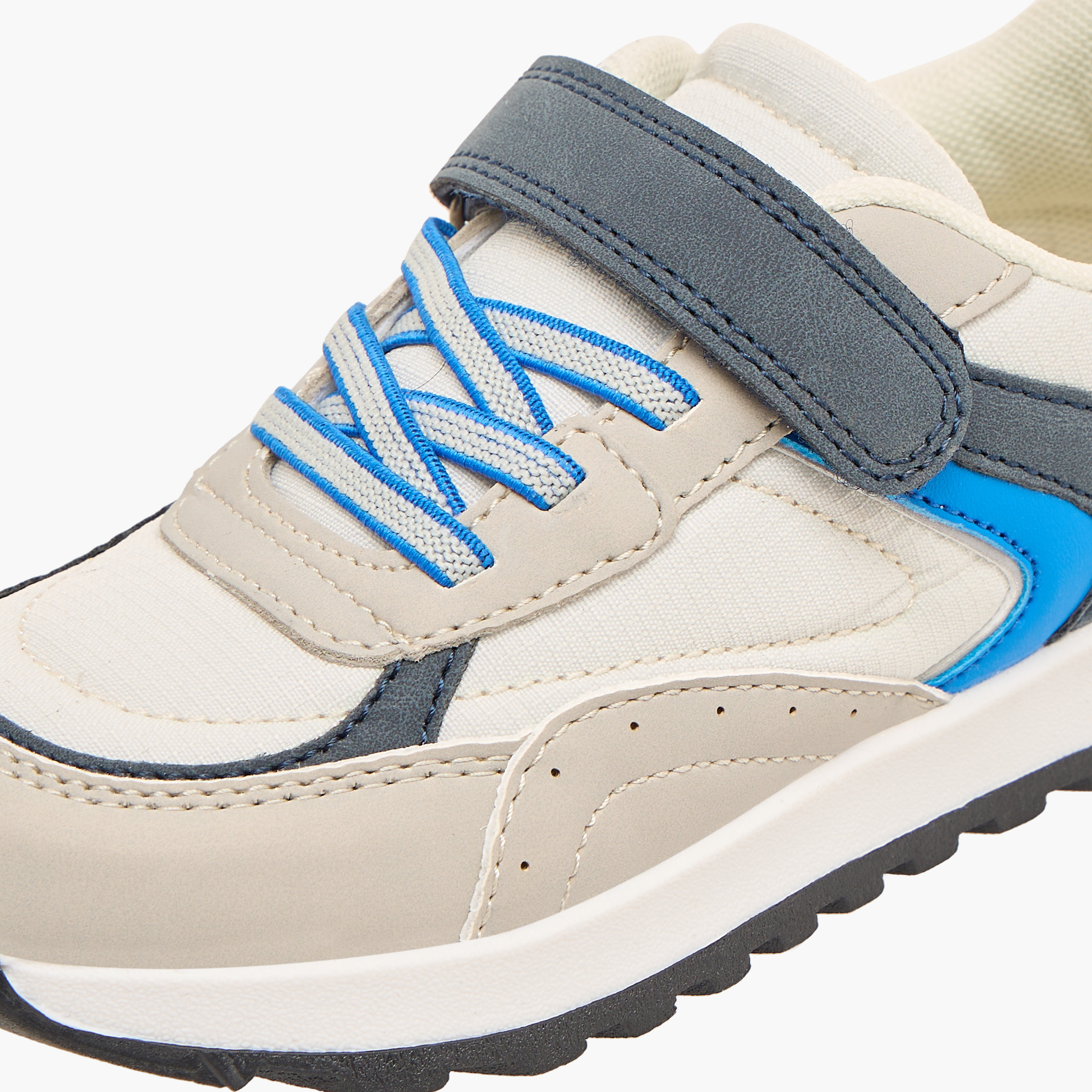 Juniors Boys Hook & Loop Ankle Sneakers-boys-shoes-sneakers-image-7