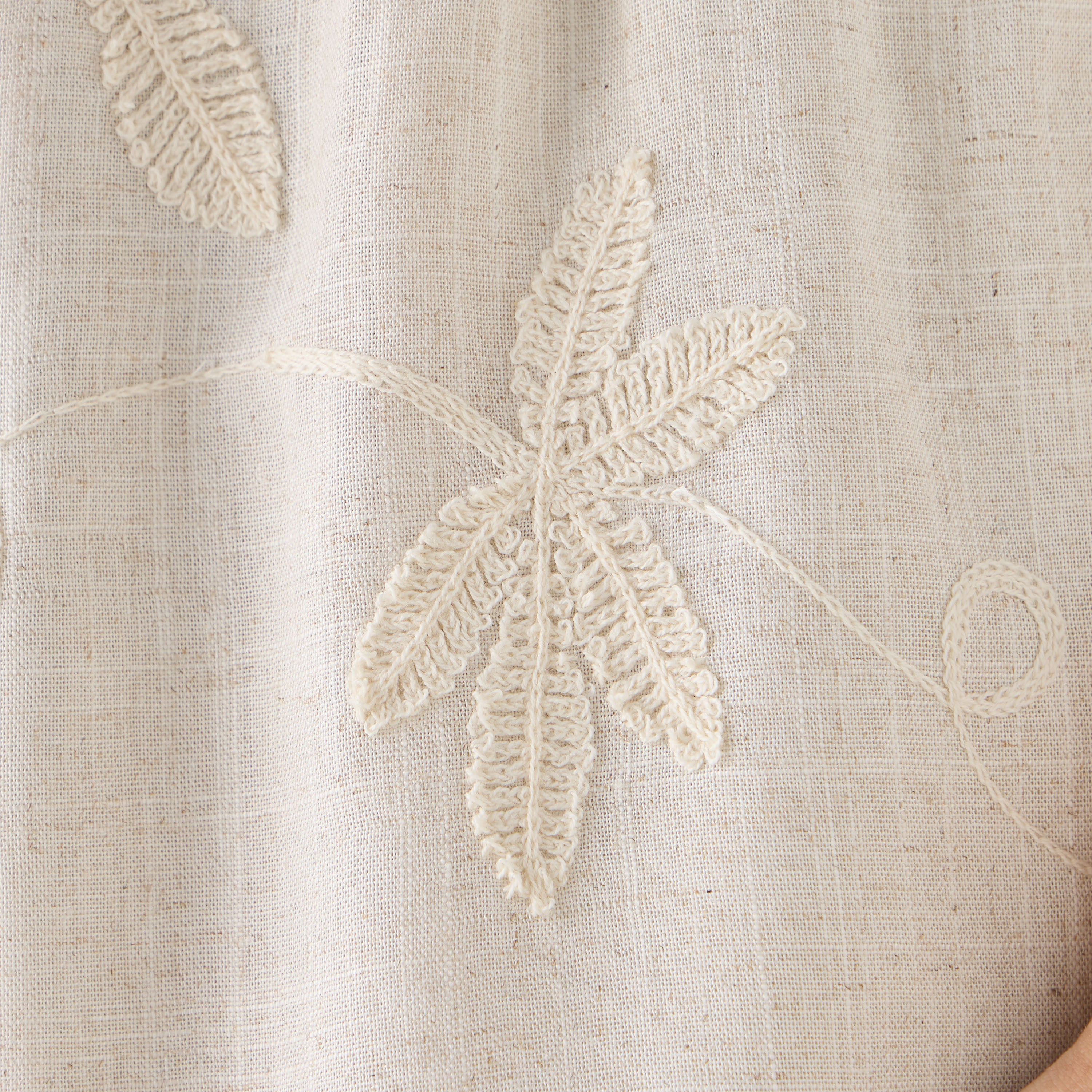 2Xtremz Leaf Embroidered Leaf Shorts with Drawstring Closure and Pockets-women-clothing-bottoms-shorts-image-5