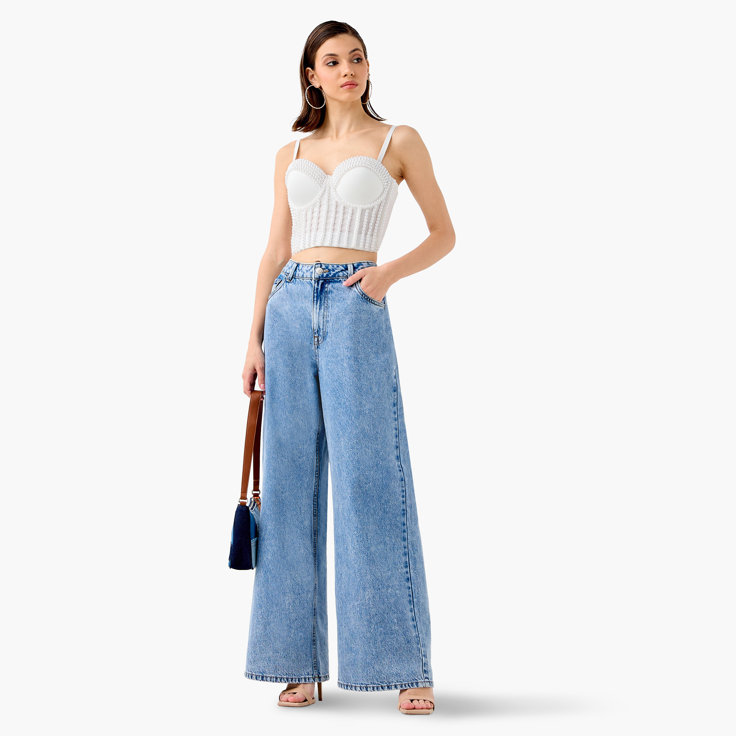 Pearl Embellished Strappy Crop Top-women-clothing-shirtsandblouses-blouses-image-7