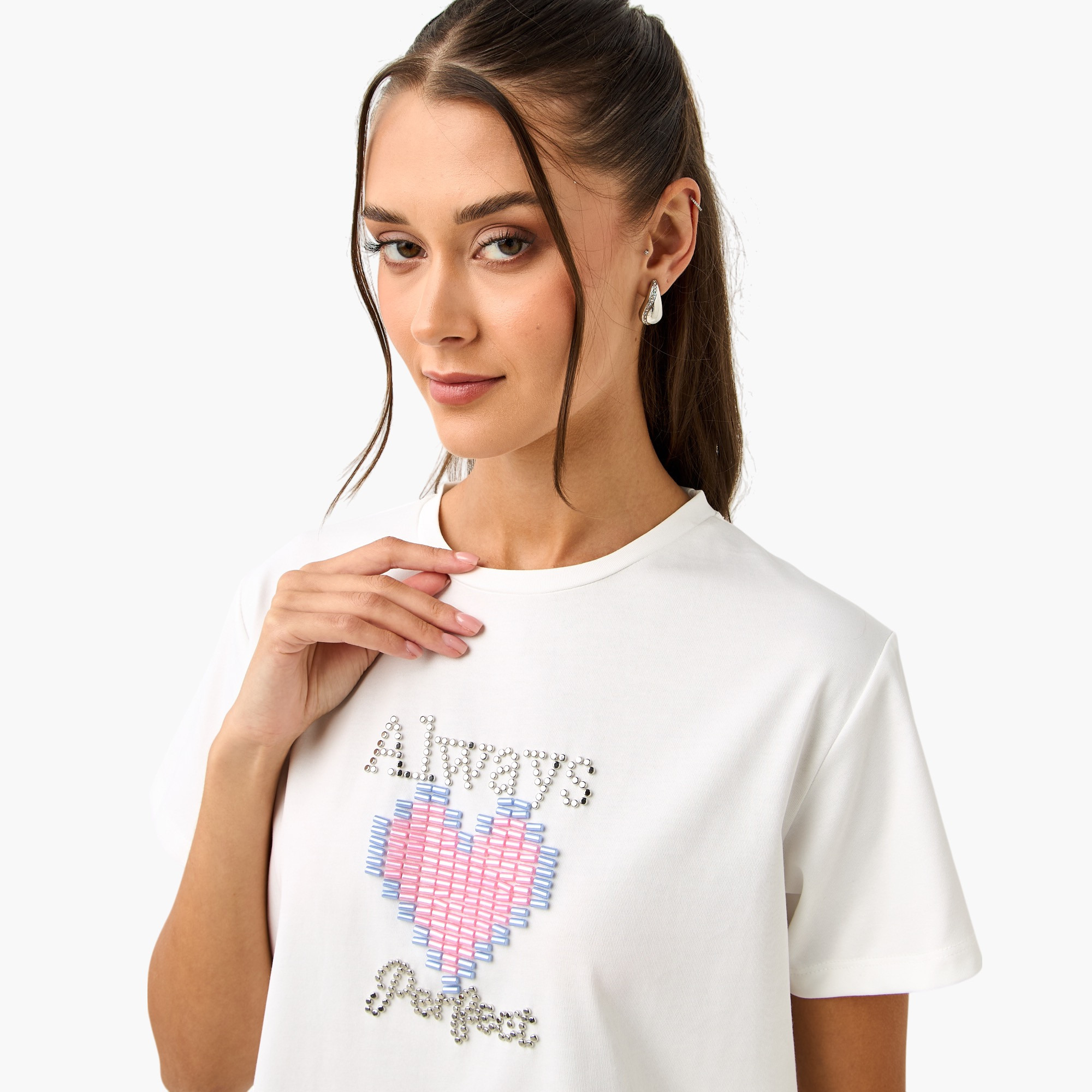 2Xtremz Graphic Embellished T-shirt-women-clothing-tshirts-image-4