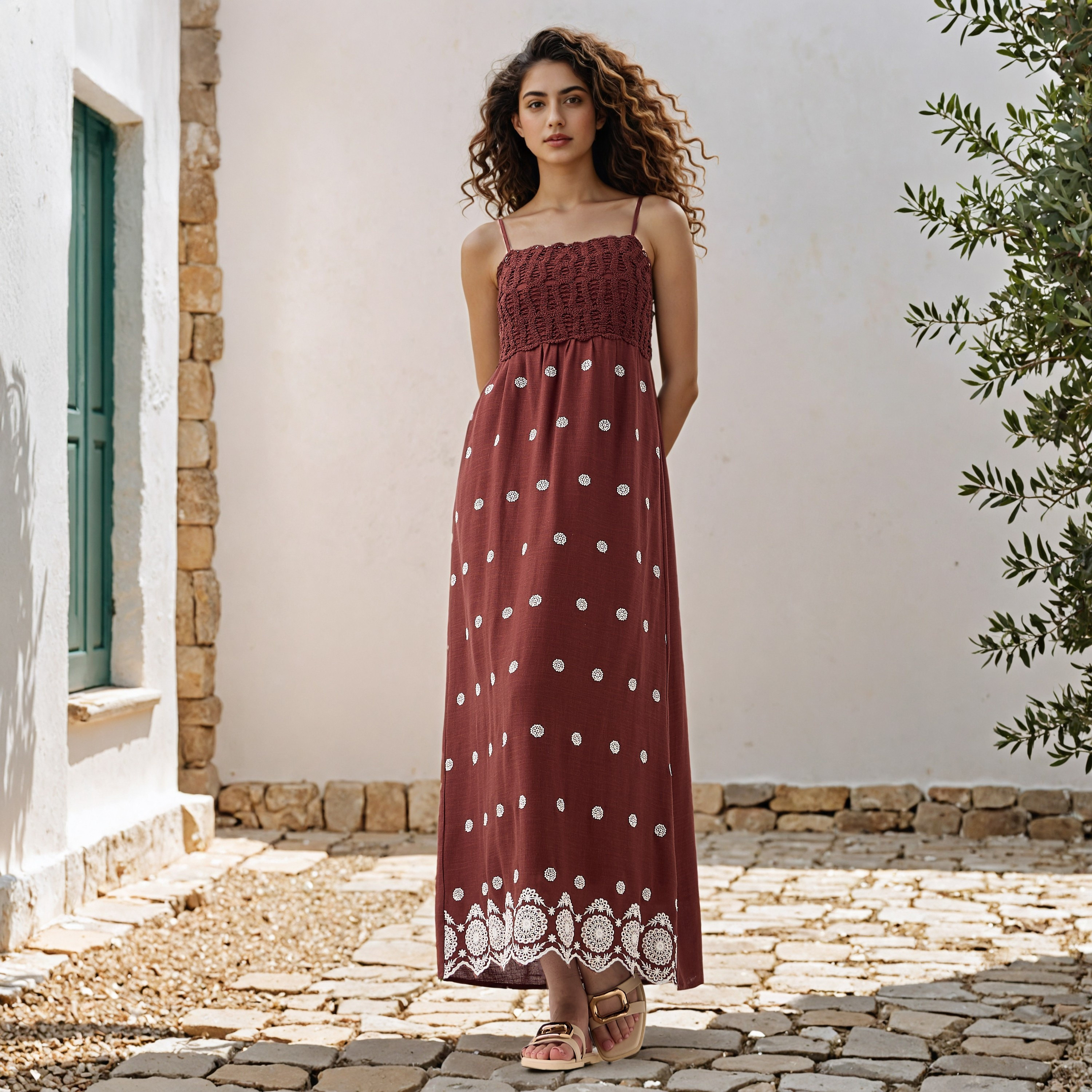 2Xtremz Embroidered Sleeveless Dress-women-clothing-dresses-image-1
