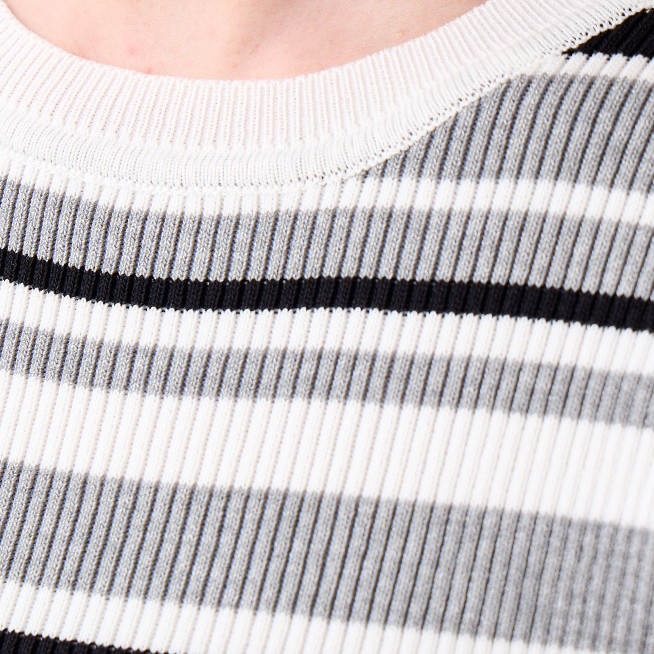 2Xtremz Striped Crew Neck T-shirt-women-clothing-tshirts-image-5