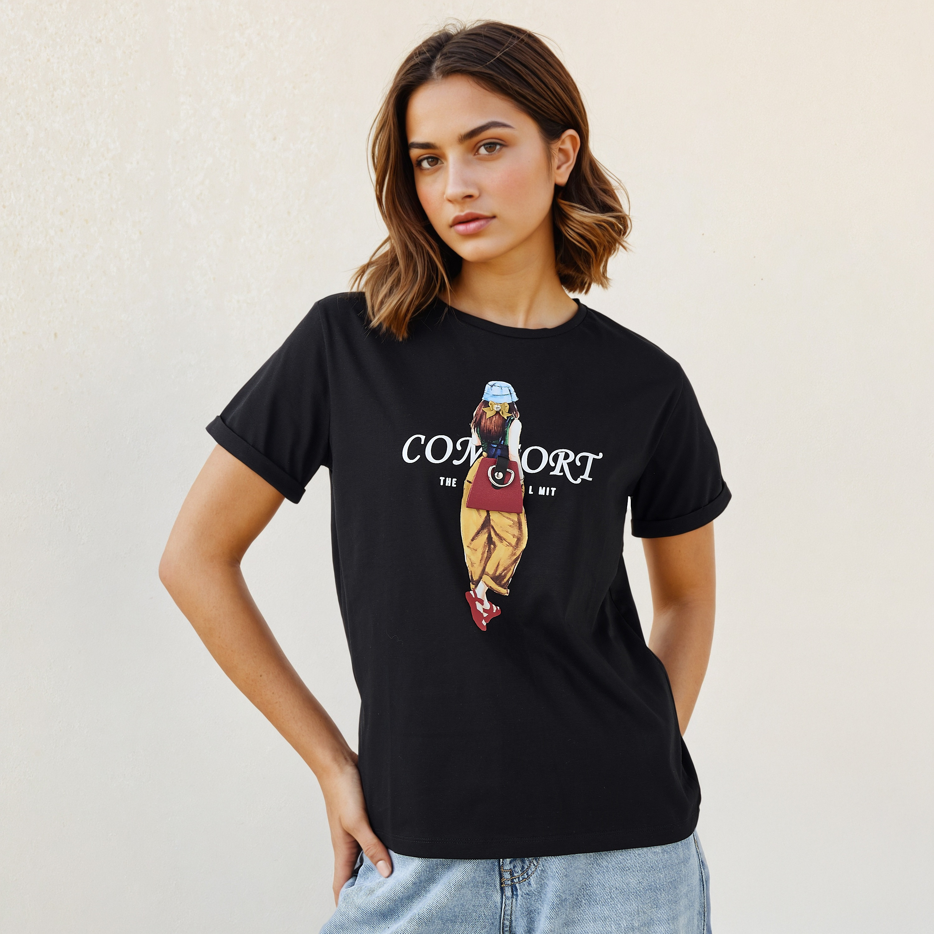 2Xtremz Graphic Print T-shirt-women-clothing-tshirts-image-1