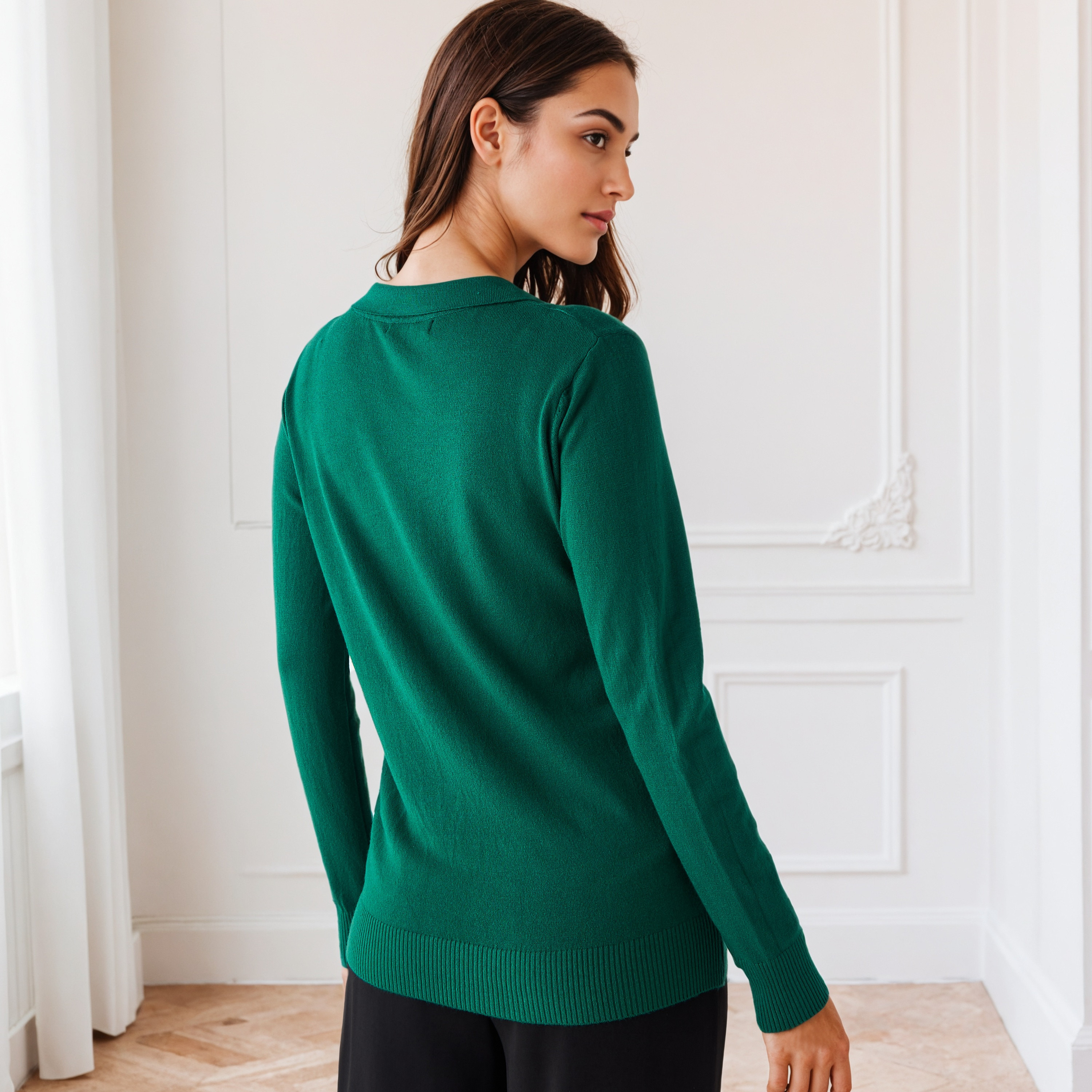 2Xtremz Collared Sweater with Long Sleeves-women-clothing-cardigansandjumpers-jumpers-image-3