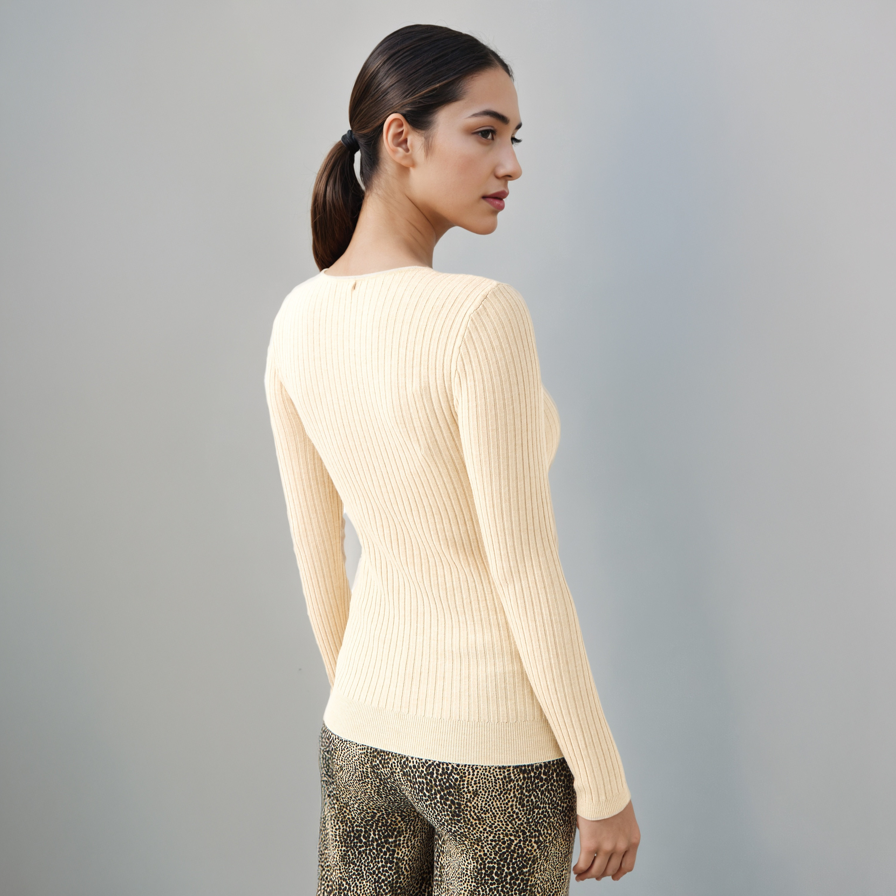 2Xtremz Ribbed V-neck Sweater-women-clothing-cardigansandjumpers-jumpers-image-3