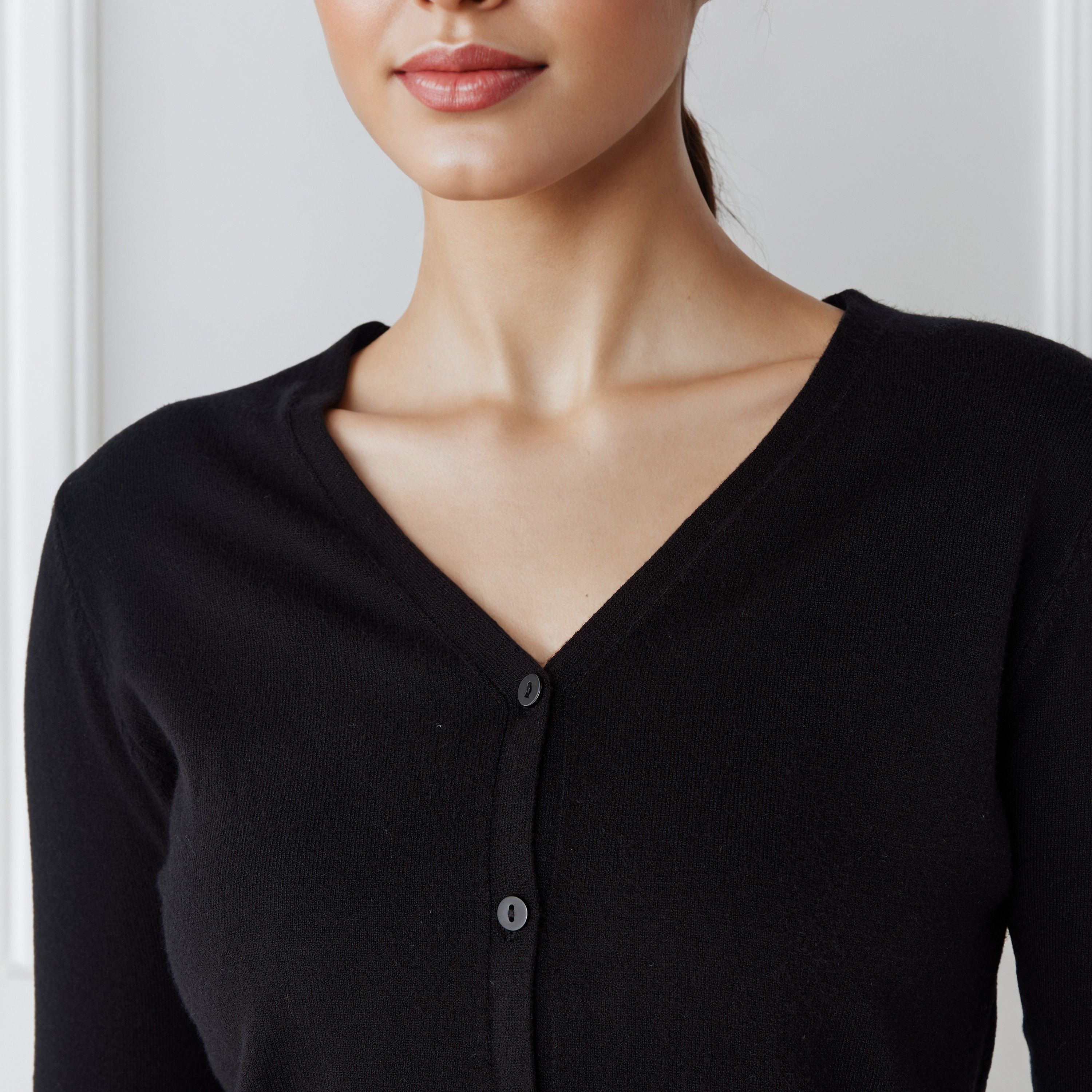 2Xtremz Textured Cardigan with V-neck-women-winterwear-cardigansandjumpers-cardigans-image-4