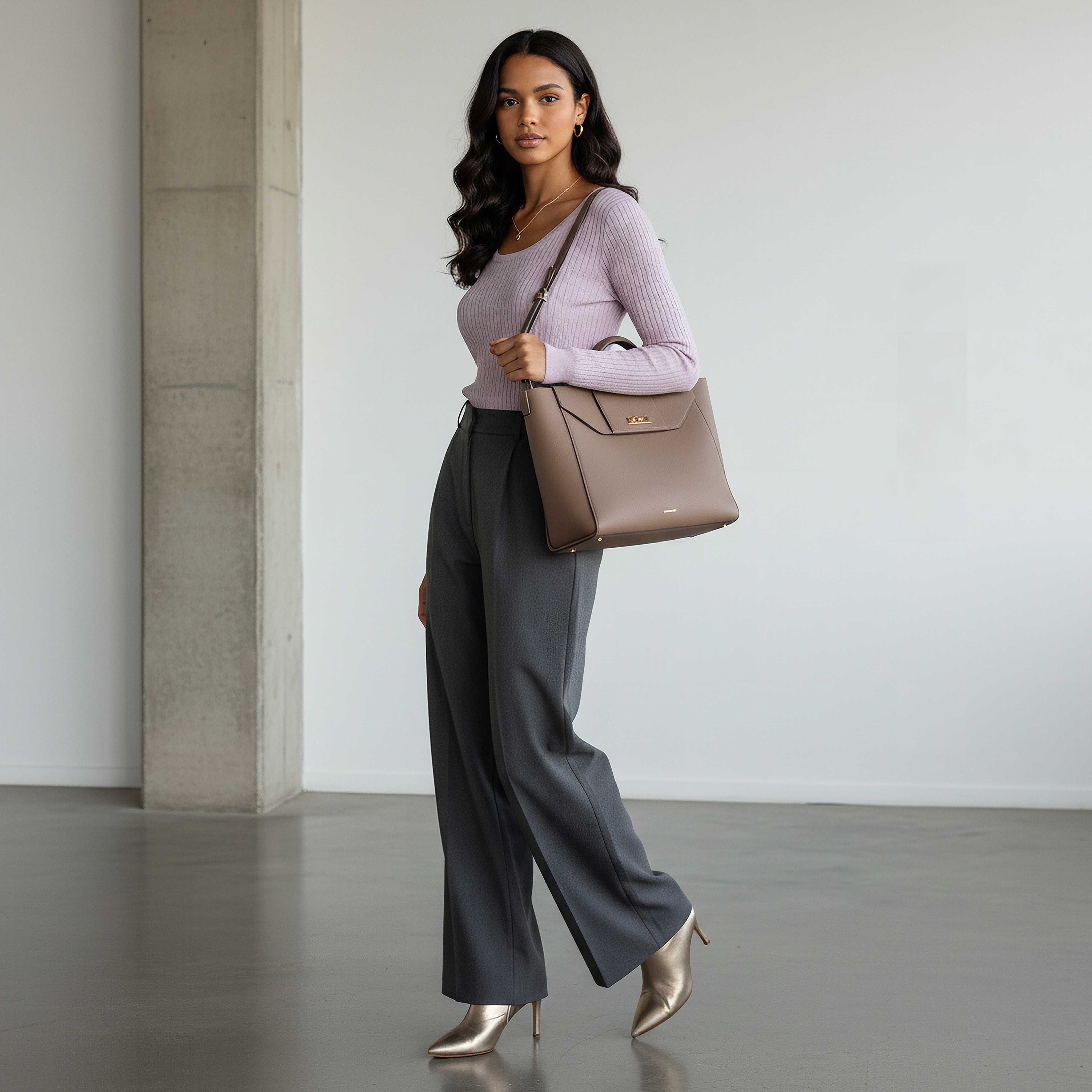 كنزة تريكو بارزة الملمس بقصة سليم وياقة مستديرة من تو إكستريمز-women-clothing-cardigansandjumpers-jumpers-image-4