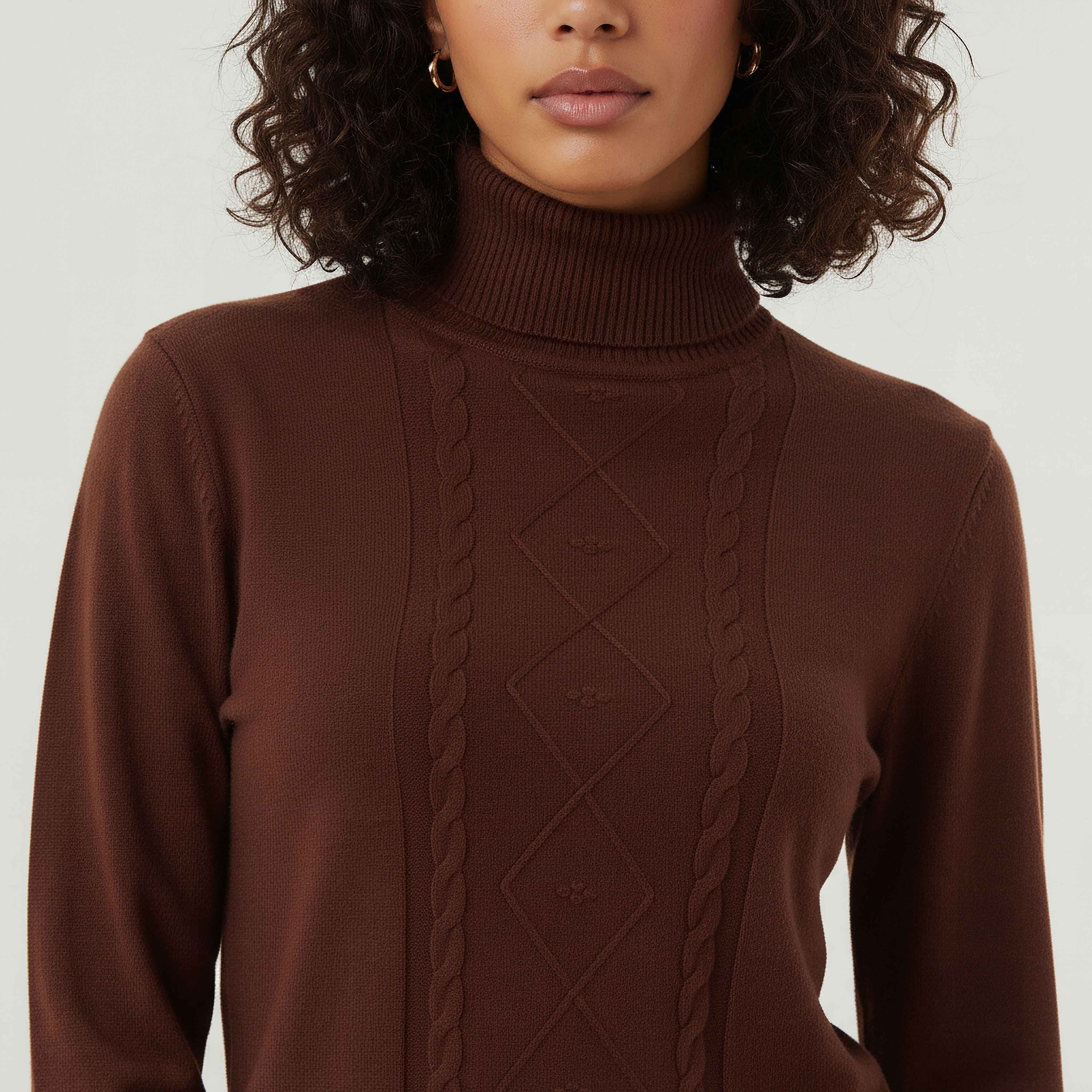 2Xtremz Textured High Neck Tricot Sweater-women-clothing-cardigansandjumpers-jumpers-image-4