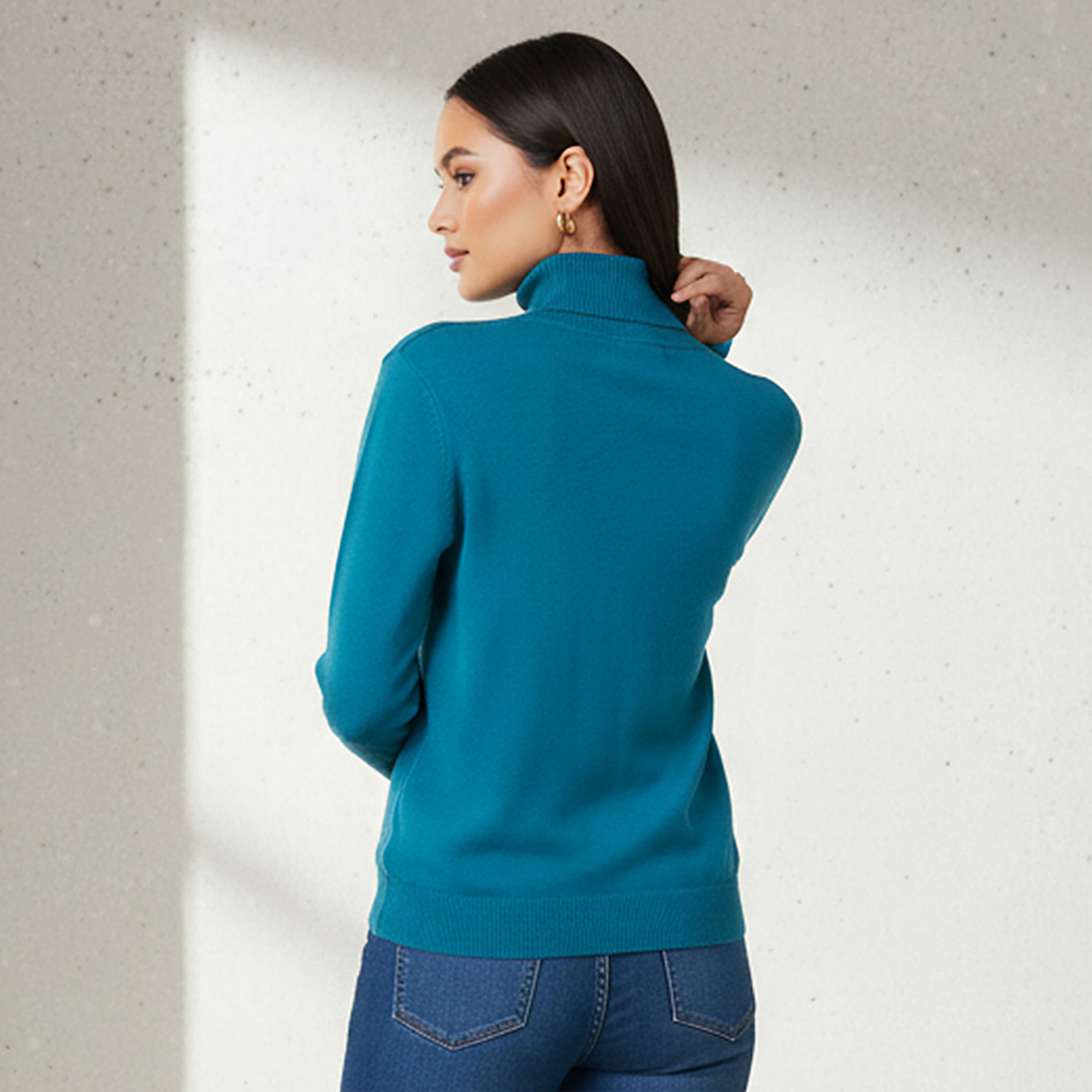 2Xtremz Textured High Neck Tricot Sweater-women-clothing-cardigansandjumpers-jumpers-image-3