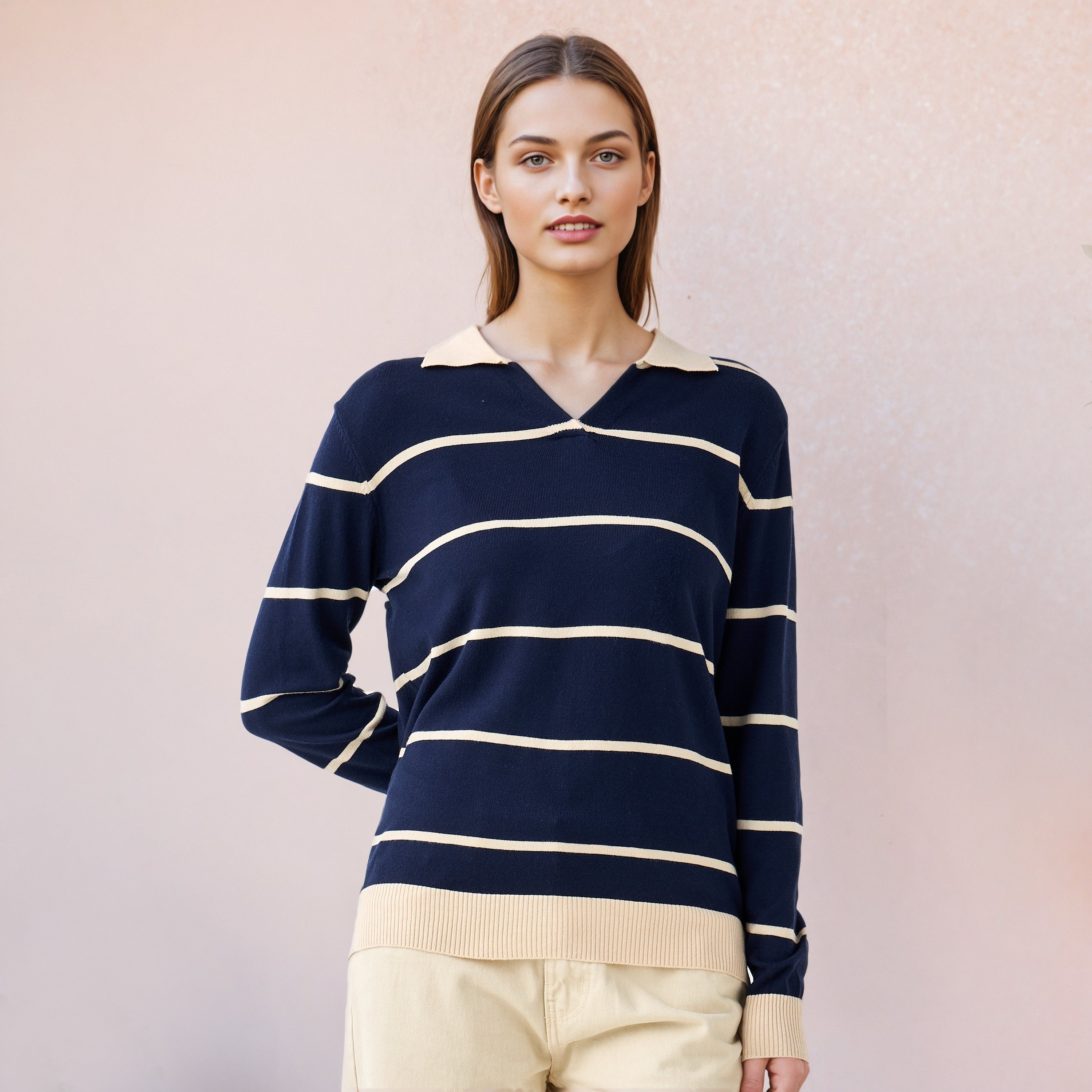 2Xtremz Striped Collared Sweater-women-clothing-cardigansandjumpers-jumpers-image-1