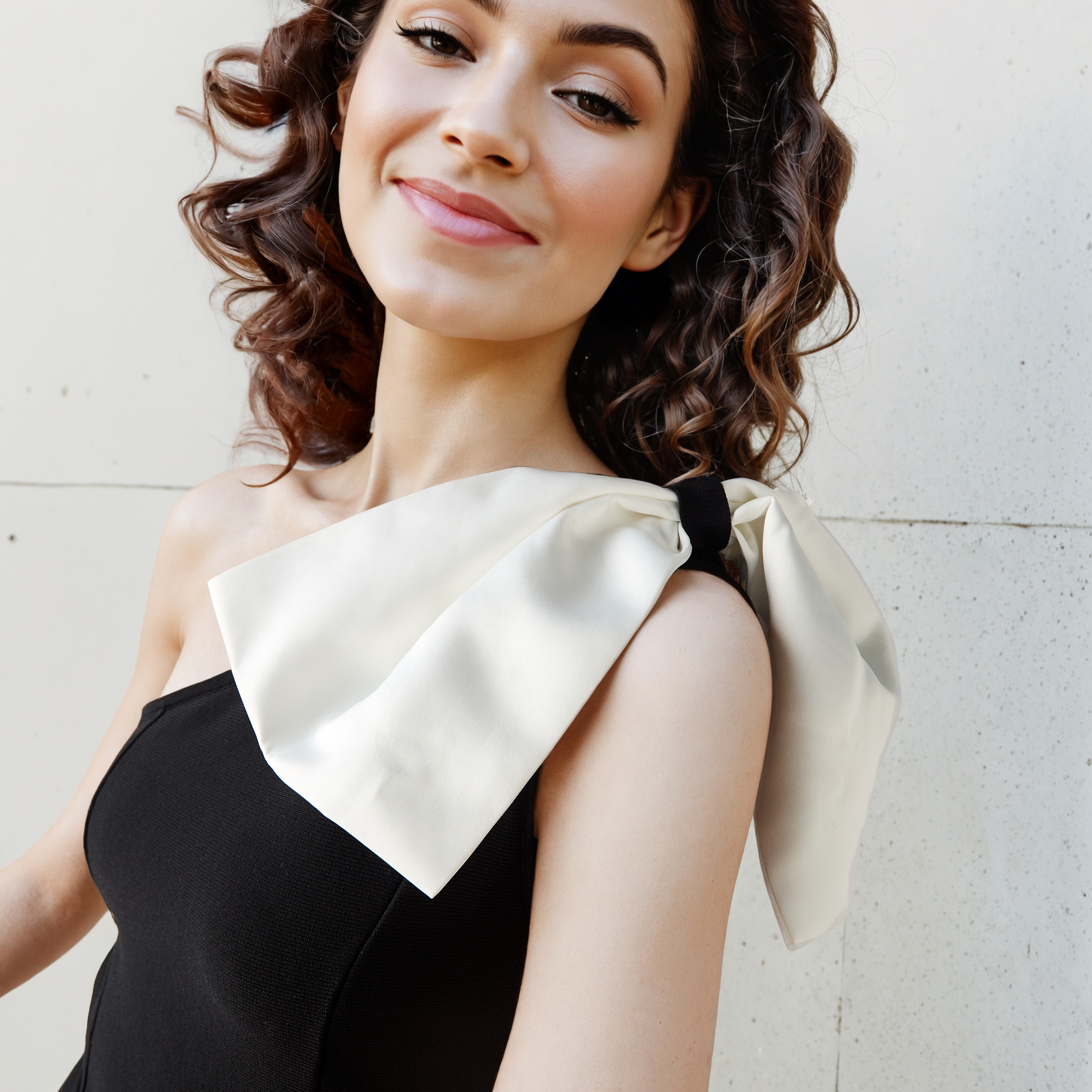 2Xtremz Bow Accent One Shoulder Dress-women-clothing-dresses-image-5