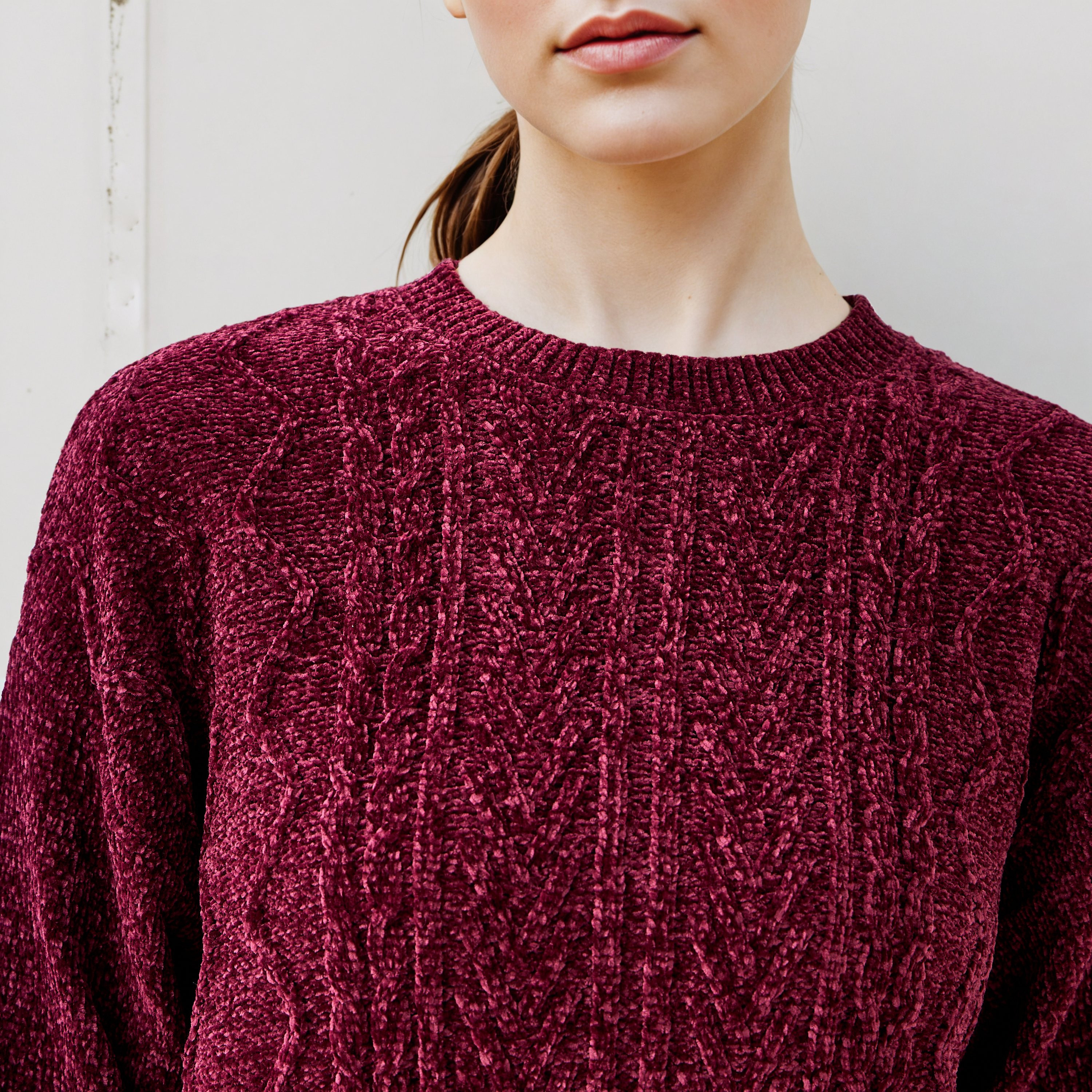 2Xtremz Textured Chenille Sweater with Long Sleeves-women-clothing-cardigansandjumpers-jumpers-image-5