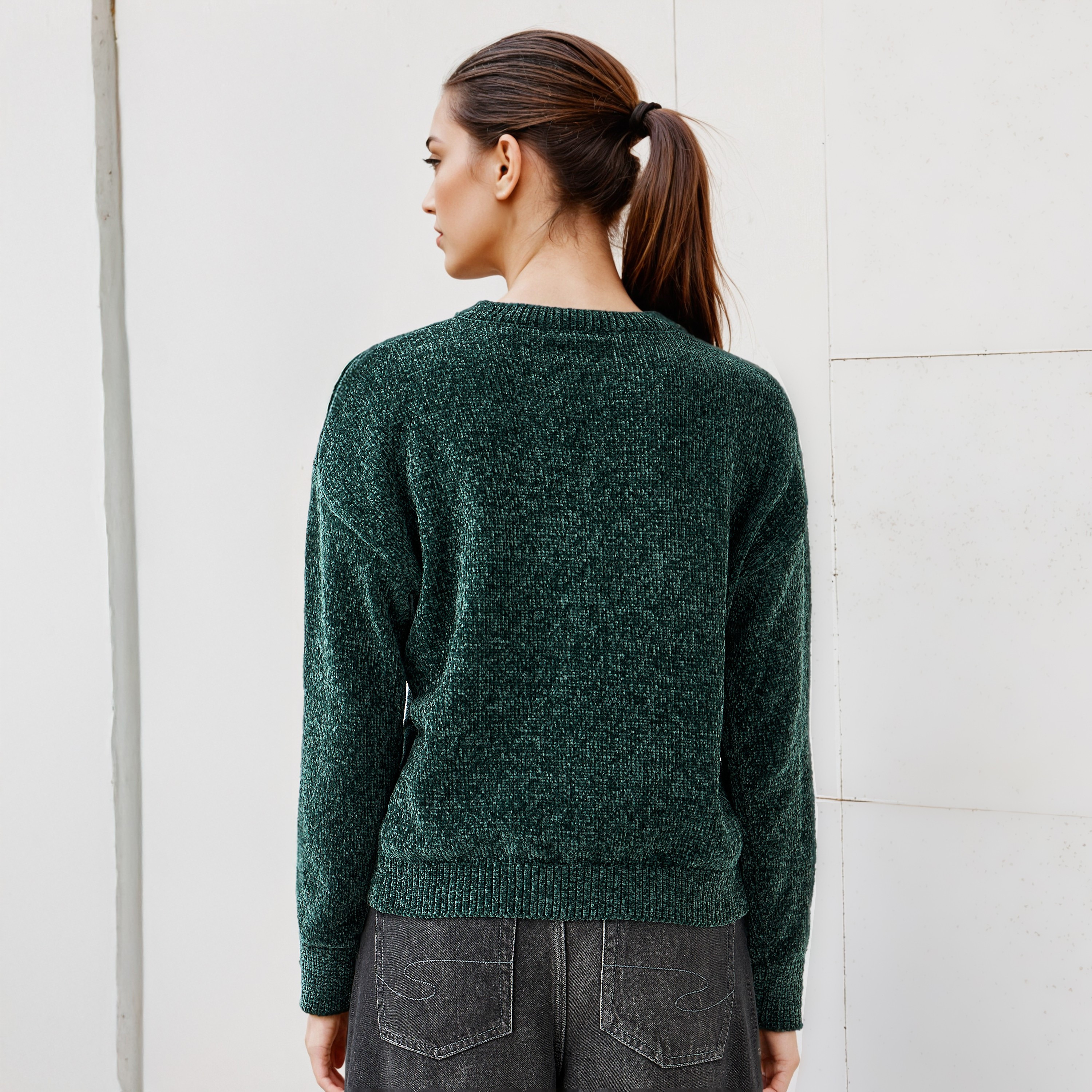 2Xtremz Textured Chenille Sweater with Long Sleeves-women-clothing-cardigansandjumpers-jumpers-image-3