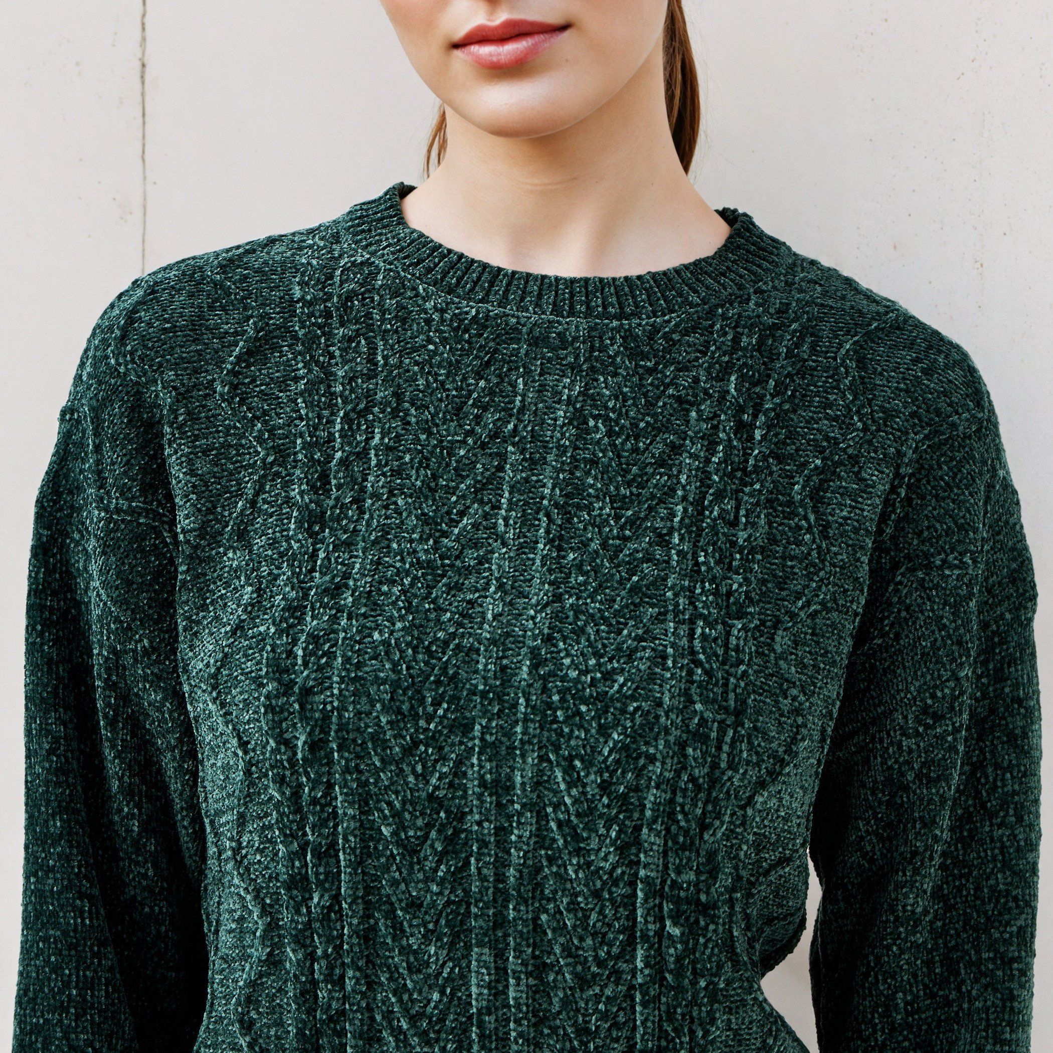 2Xtremz Textured Chenille Sweater with Long Sleeves-women-clothing-cardigansandjumpers-jumpers-image-5