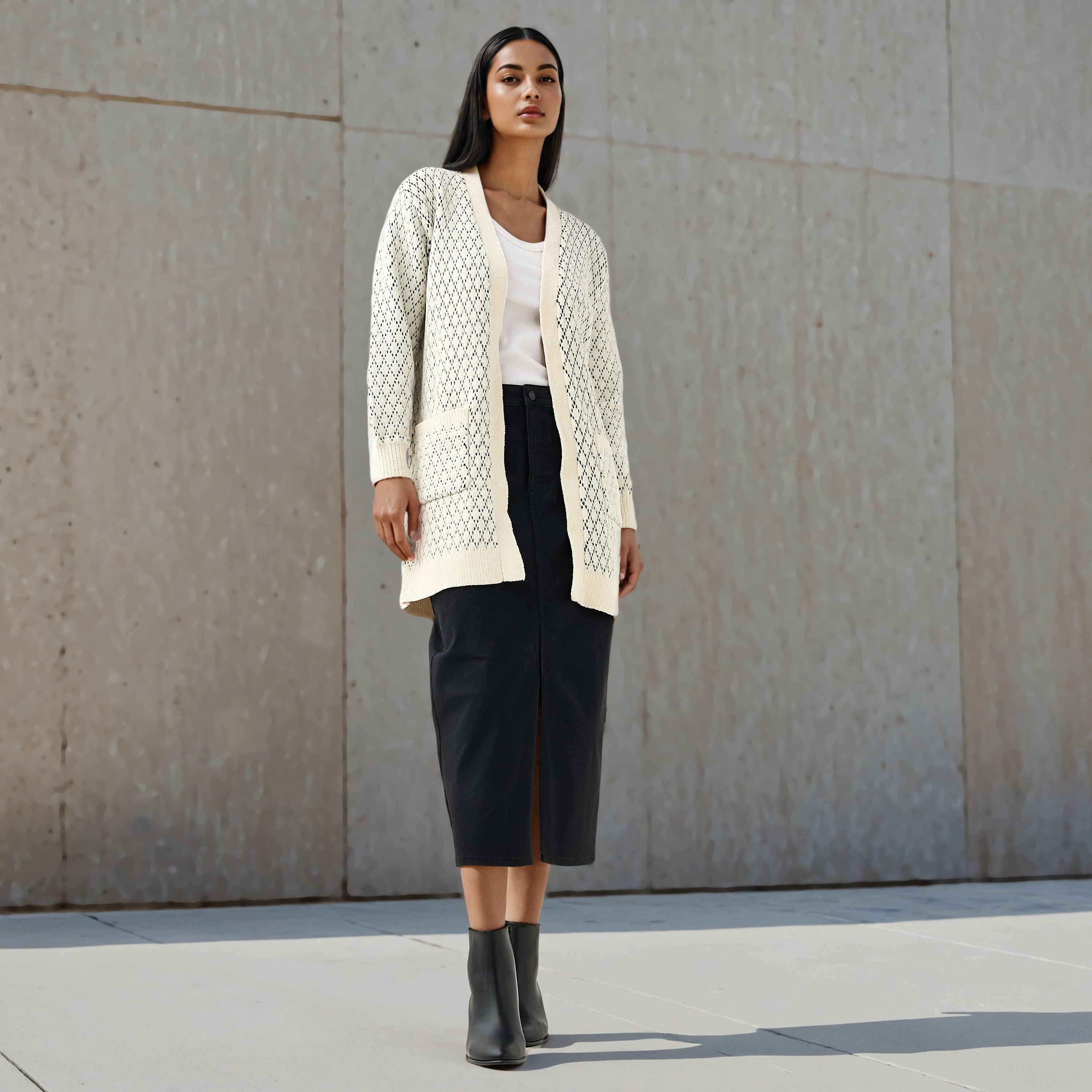 2Xtremz Textured Longline Cardigan-women-winterwear-cardigansandjumpers-cardigans-image-2