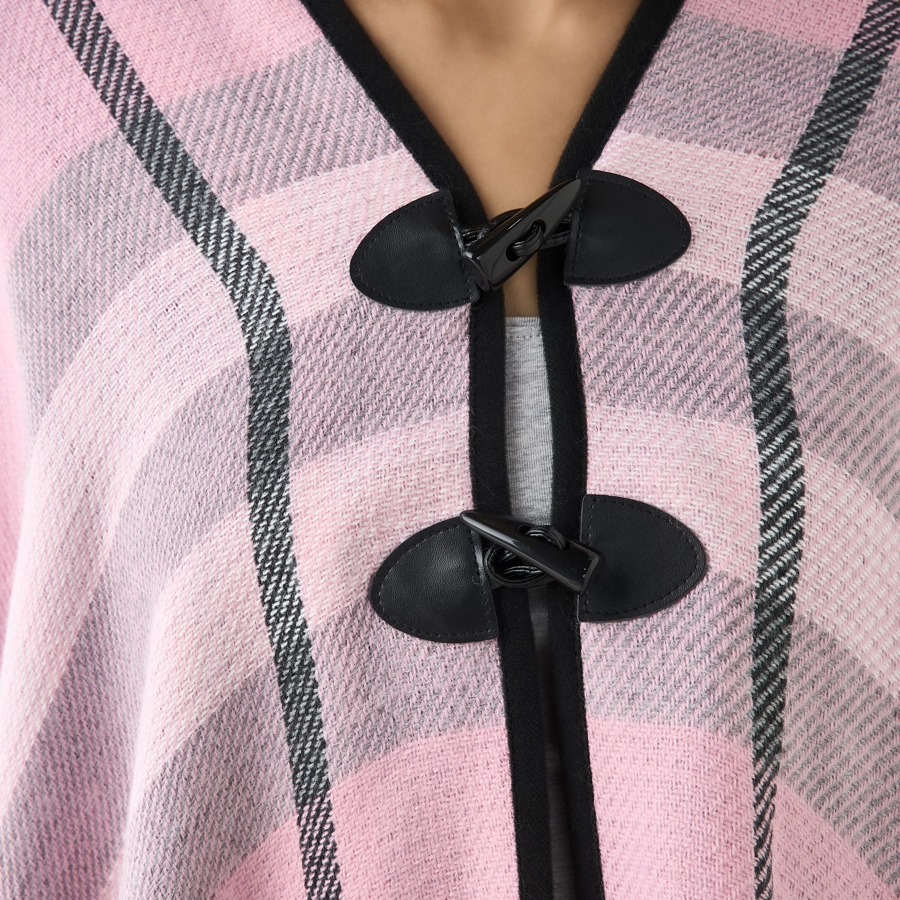 2Xtremz Long Acrylic Asymmetric Reversible Poncho-women-winterwear-coatsandjackets-jackets-image-5