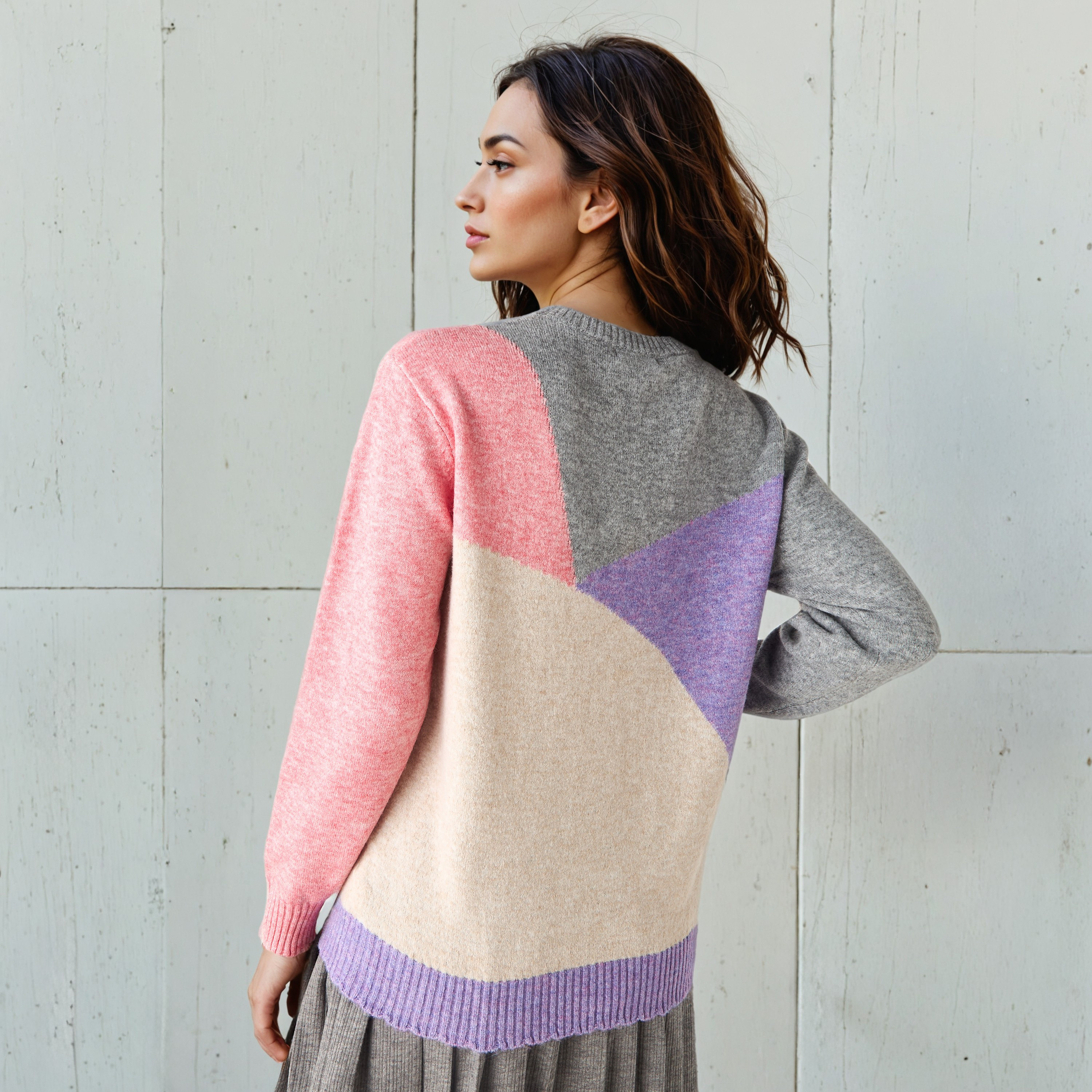 كنزة قوالب ملونة من تو إكستريمز-women-clothing-cardigansandjumpers-jumpers-image-2