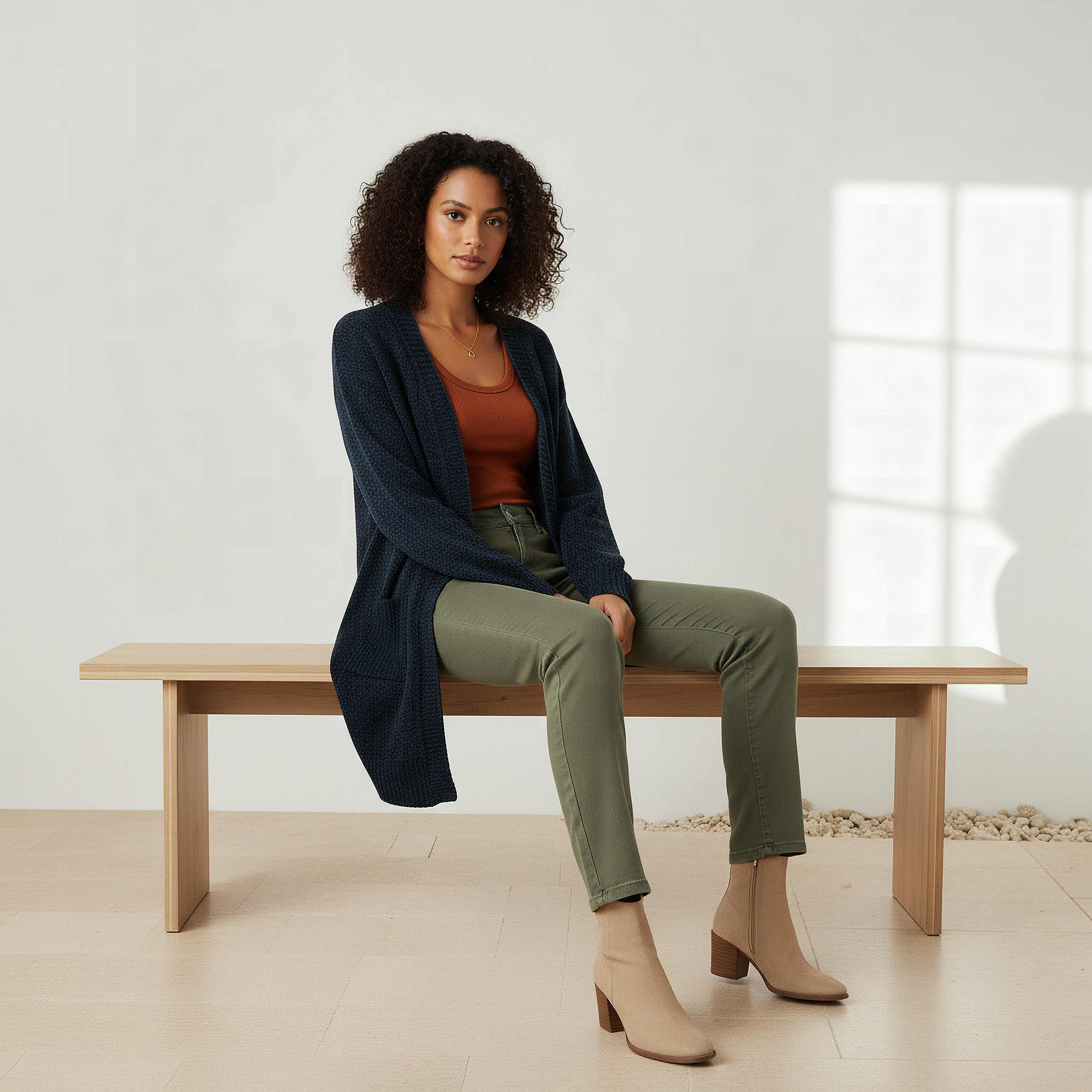 2Xtremz Longline Open Front Chenille Cardigan-women-winterwear-cardigansandjumpers-cardigans-image-5