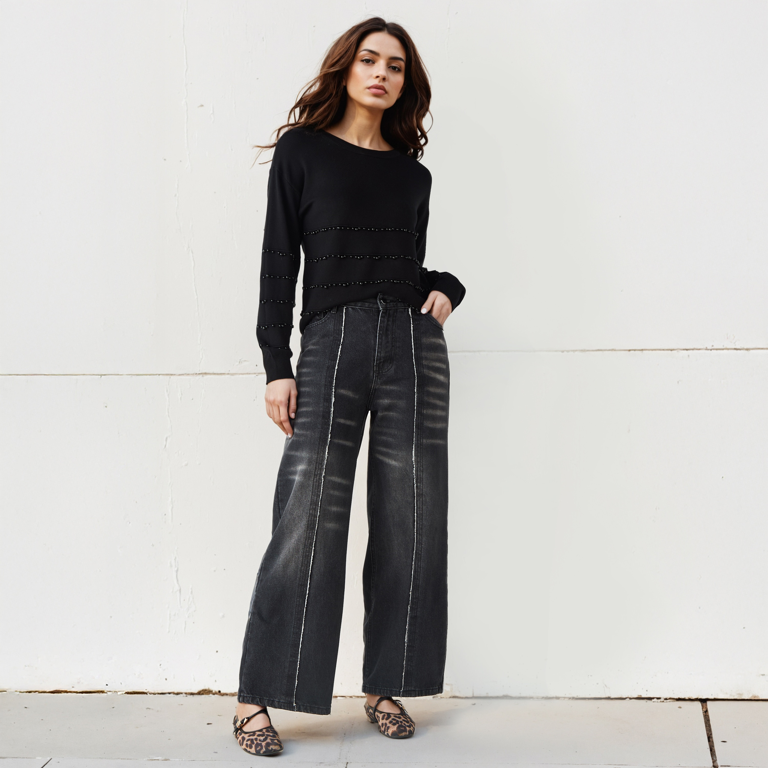 2Xtremz Frayed Seam Regular Fit Jeans-women-clothing-bottoms-jeans-image-2
