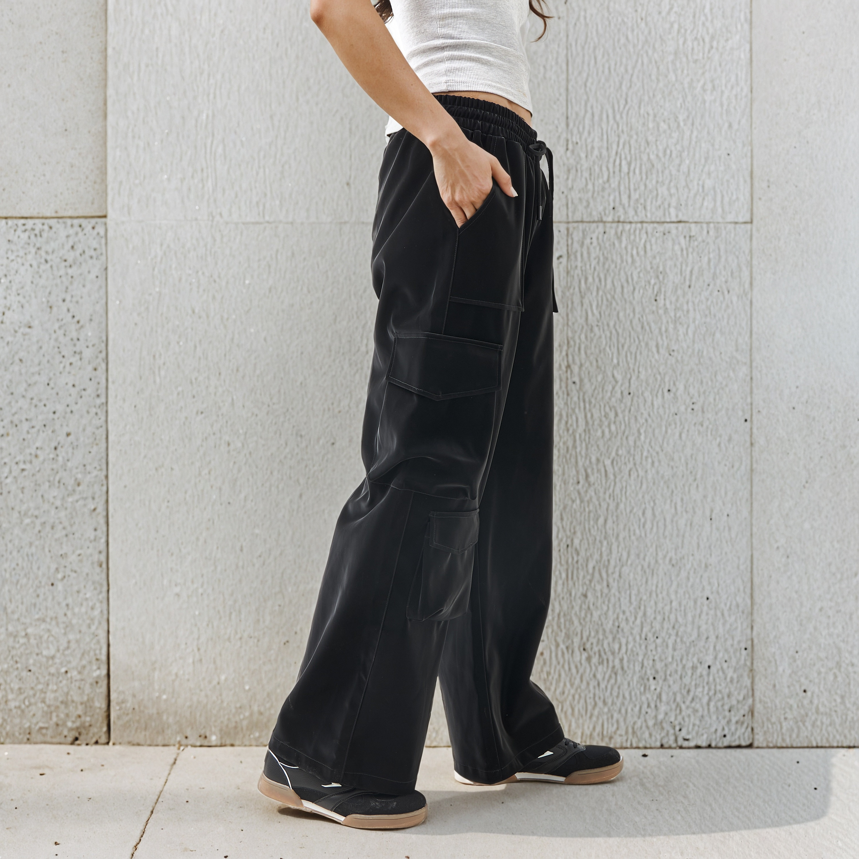 2Xtremz Mid-Rise Cotton Cargo Pants-women-clothing-bottoms-trousers-image-6