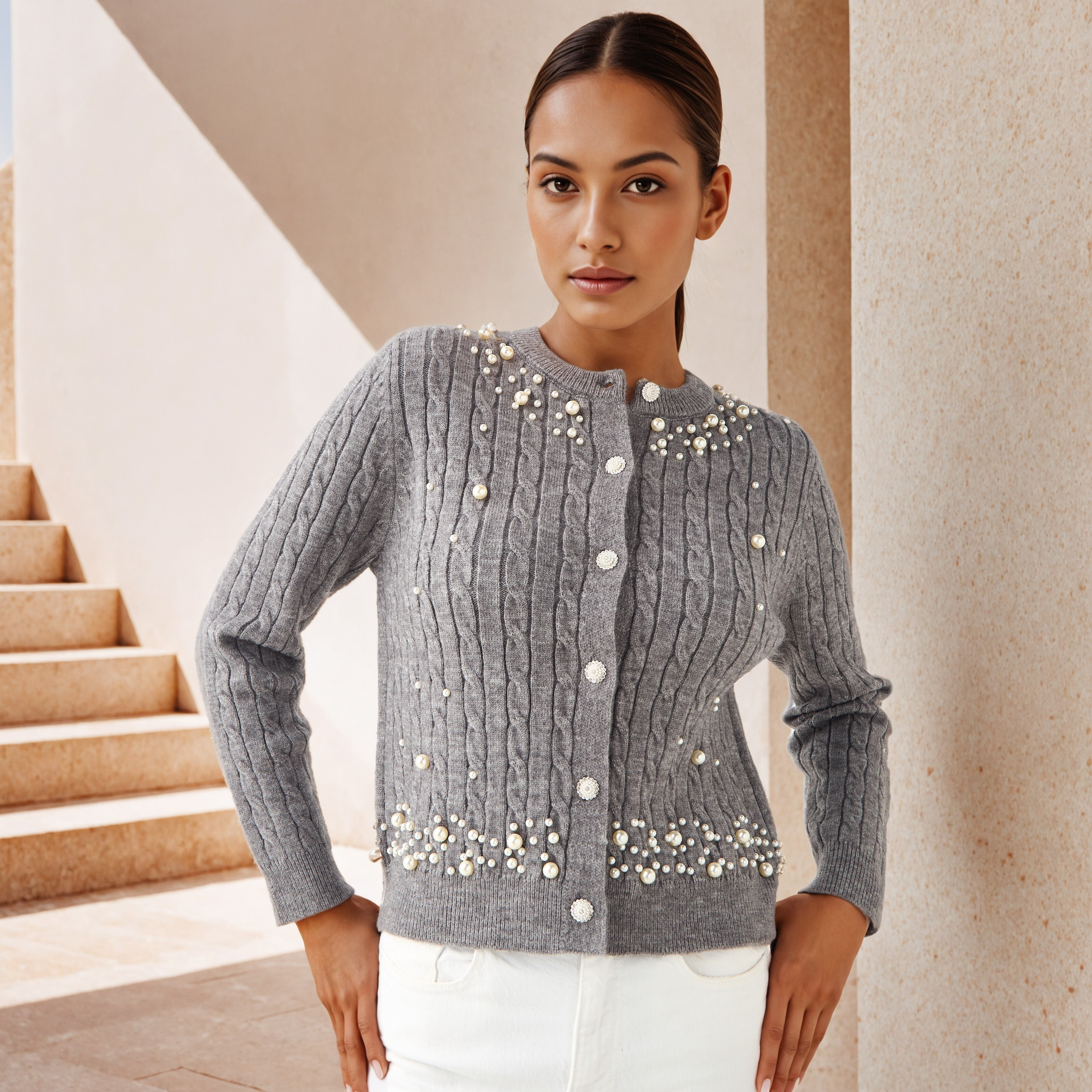 2Xtremz Embellished Cardigan-women-winterwear-cardigansandjumpers-cardigans-image-1