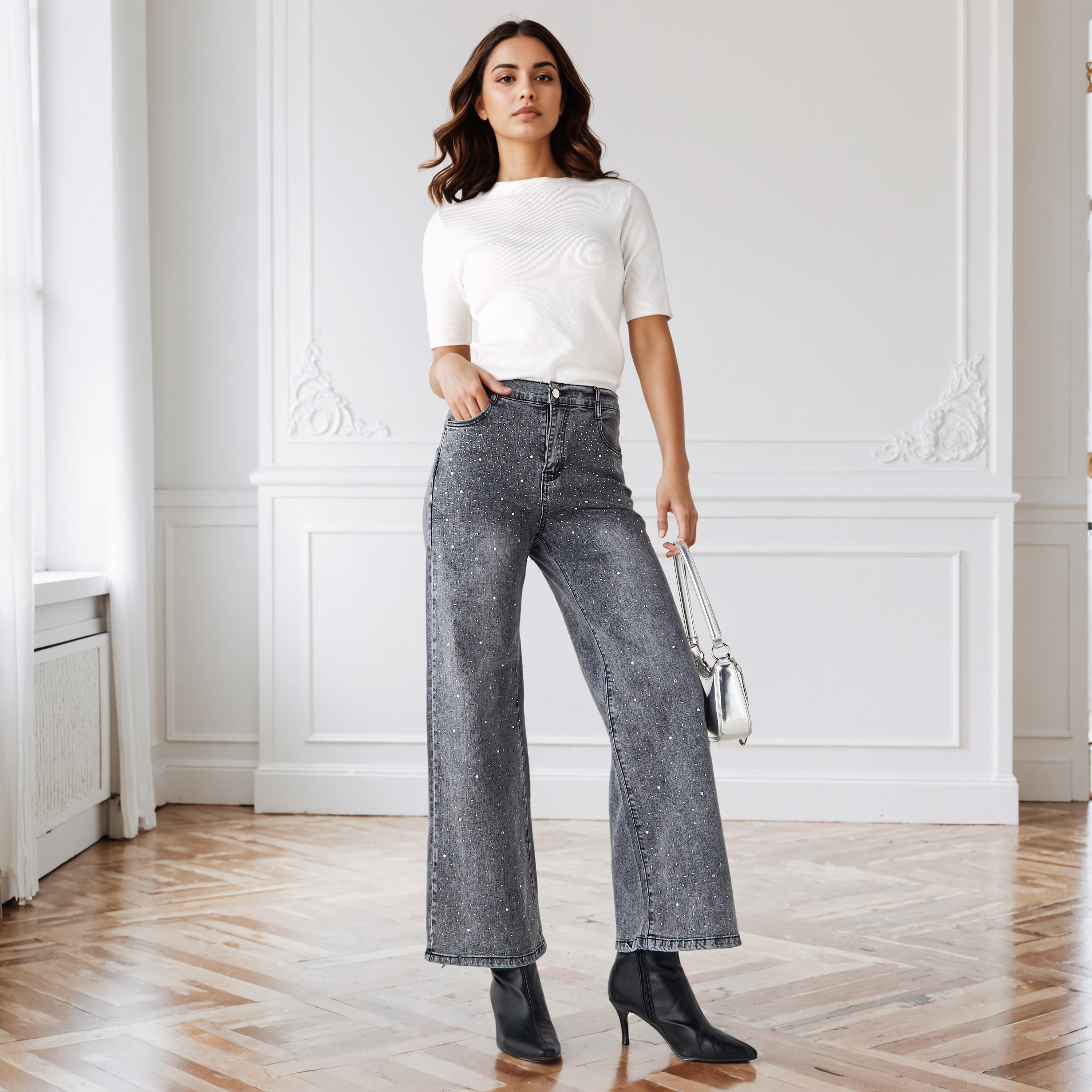2Xtremz Embellished Regular Fit Jeans with Pockets-women-clothing-bottoms-jeans-image-2
