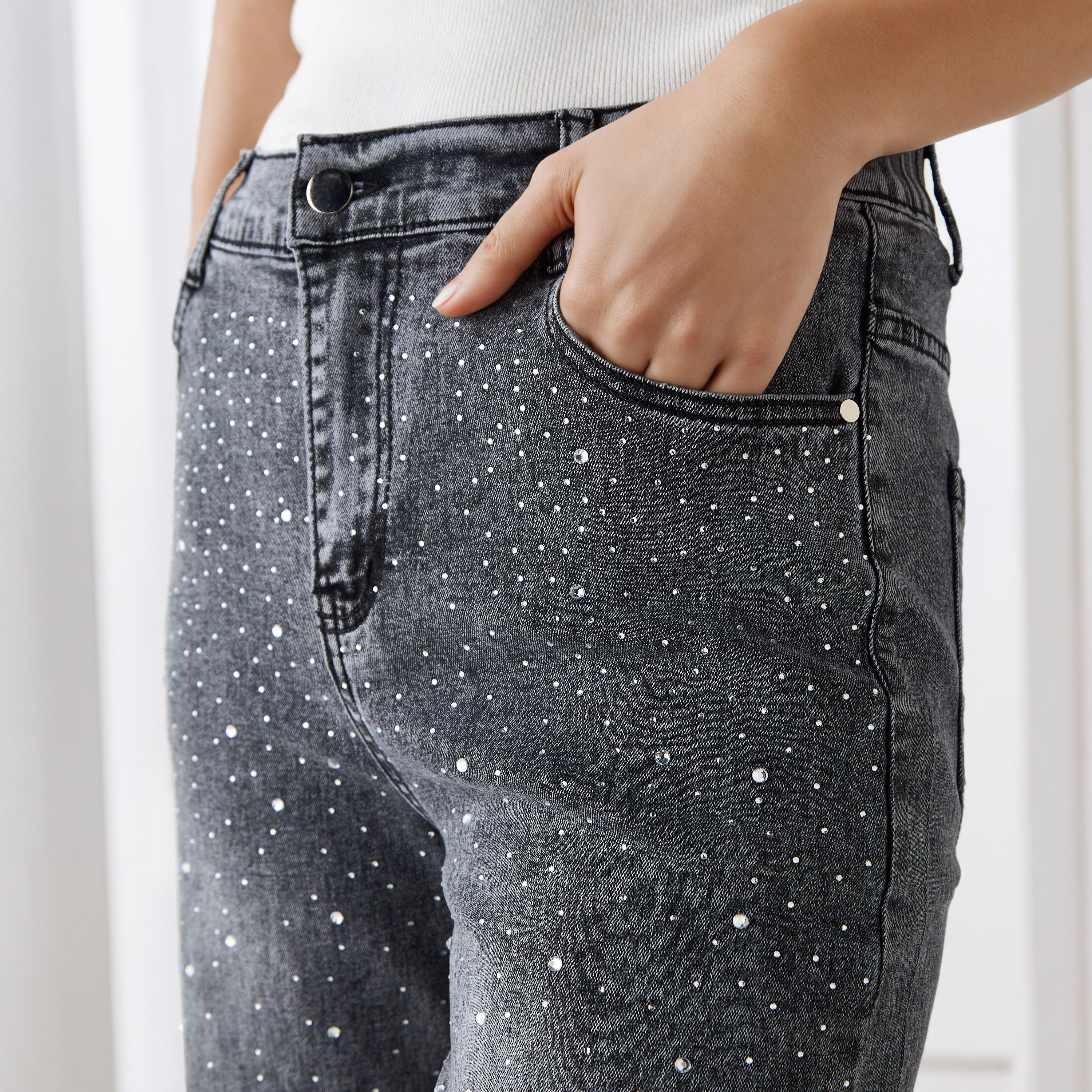 2Xtremz Embellished Regular Fit Jeans with Pockets-women-clothing-bottoms-jeans-image-4