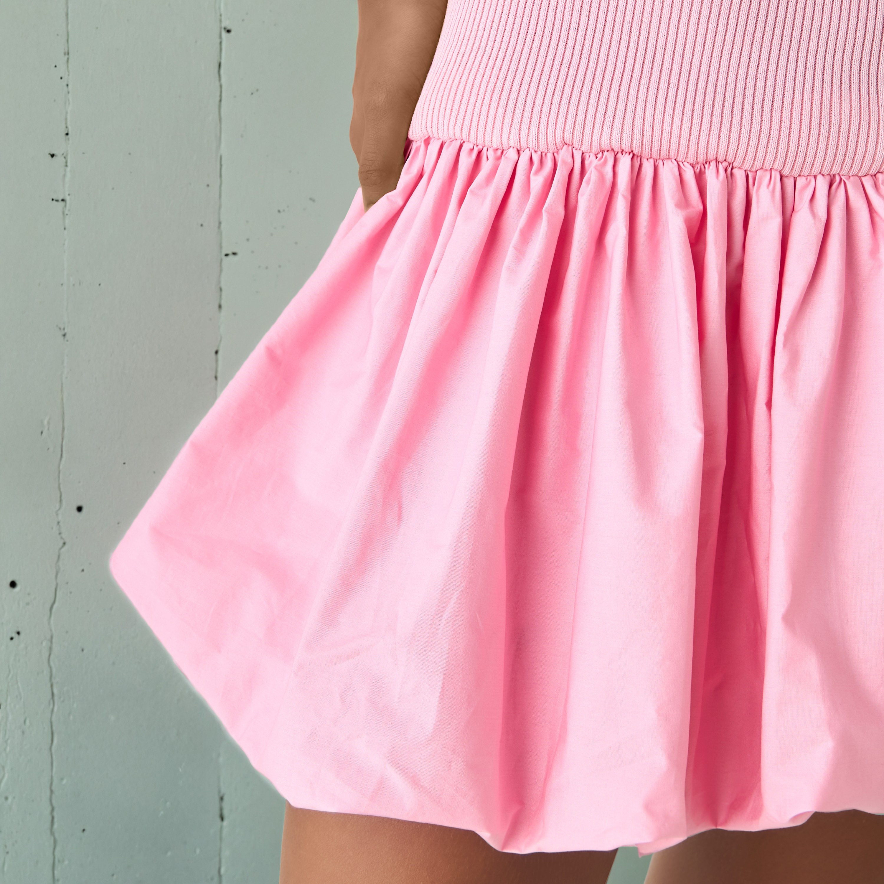 فستان بالون مضلع بدون أكمام من تو إكستريمز-women-clothing-dresses-image-4