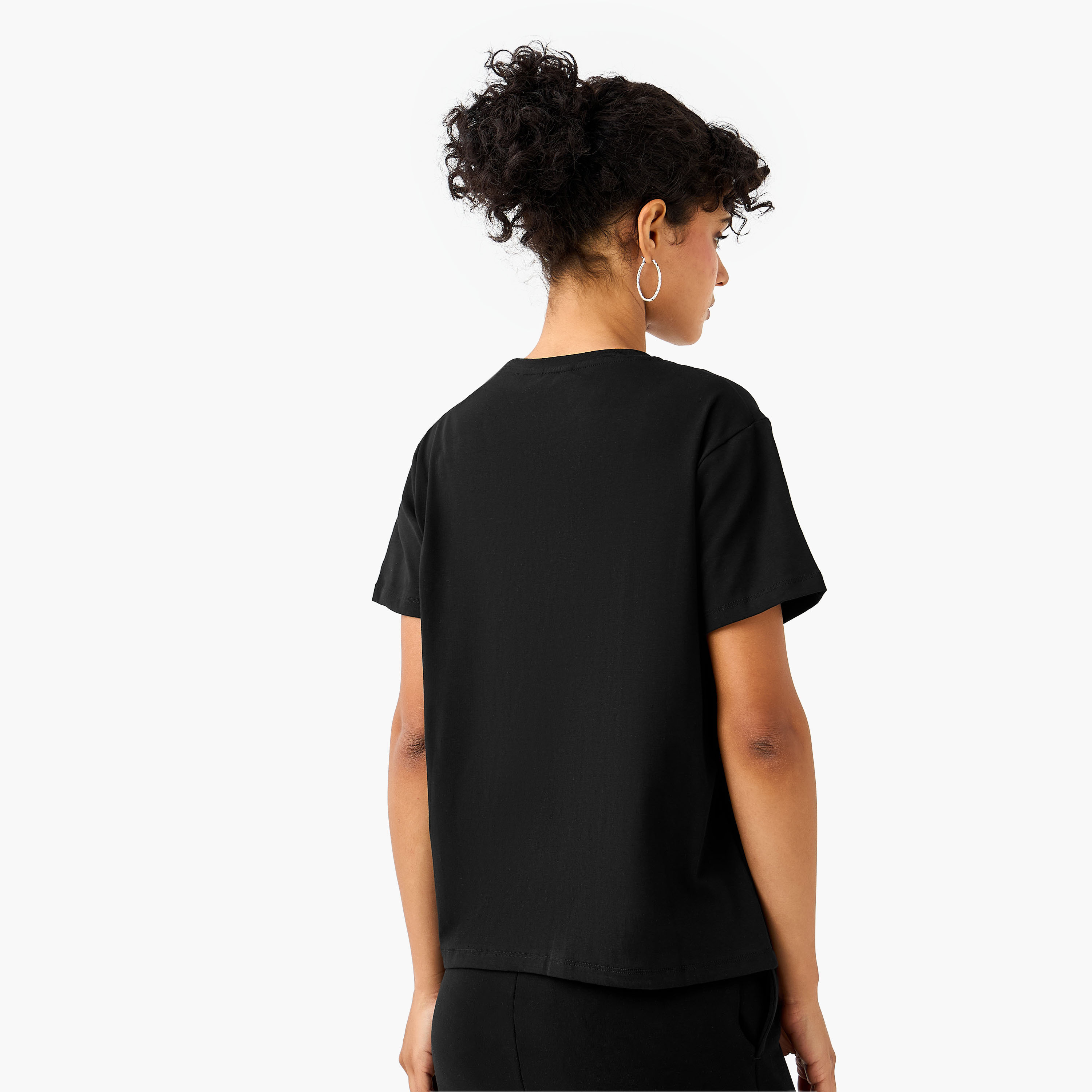 2Xtremz Cotton T-shirt with Embellished Detail-women-clothing-tshirts-image-4