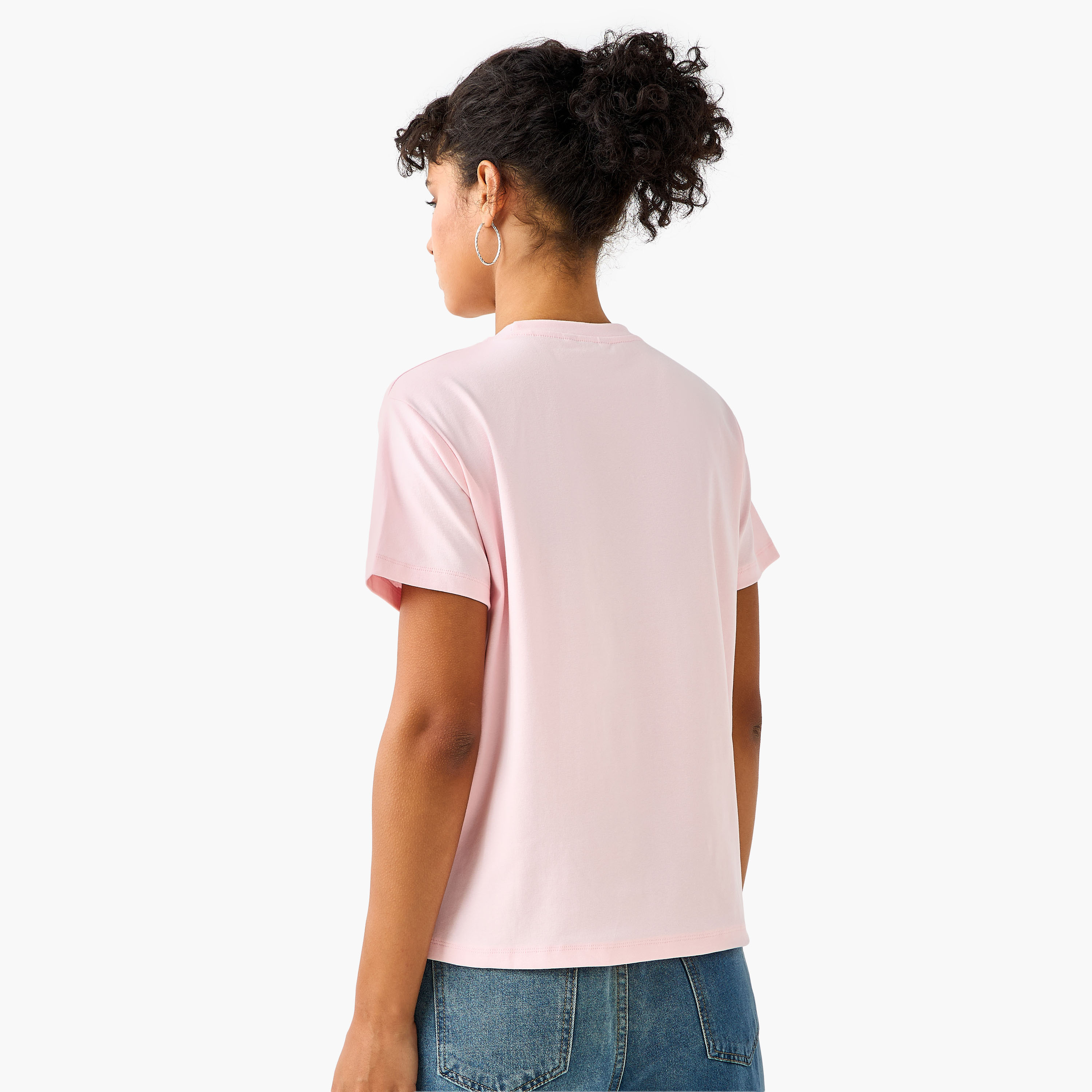 2Xtremz Cotton T-shirt with Embellished Detail-women-clothing-tshirts-image-4