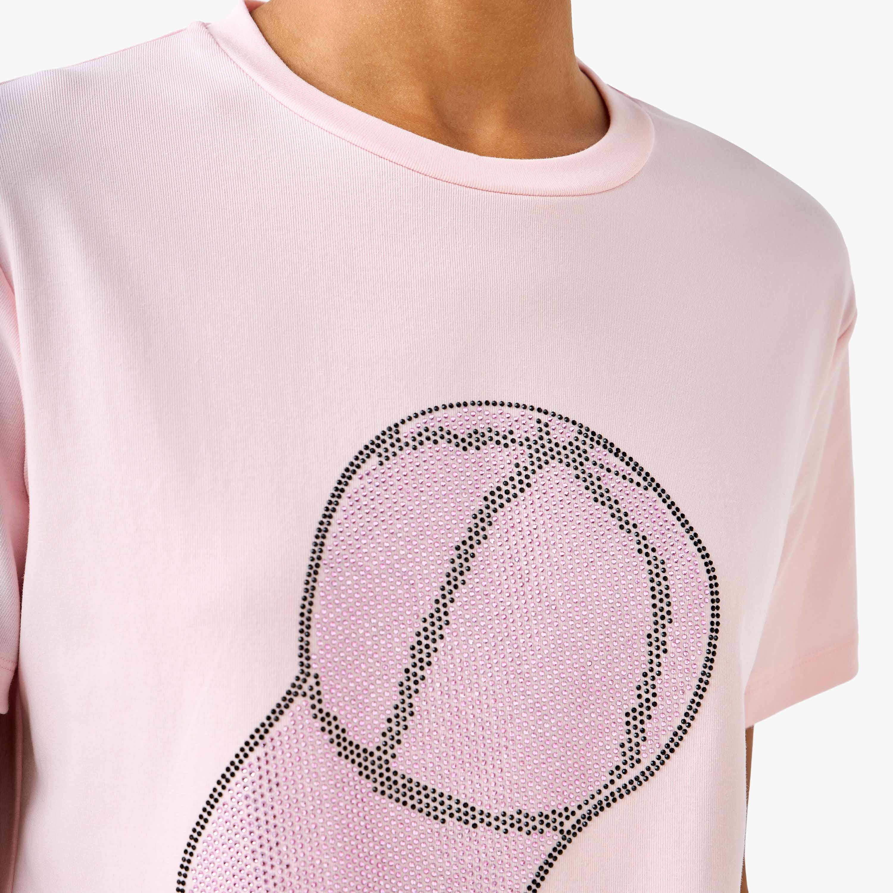 2Xtremz Cotton T-shirt with Embellished Detail-women-clothing-tshirts-image-5