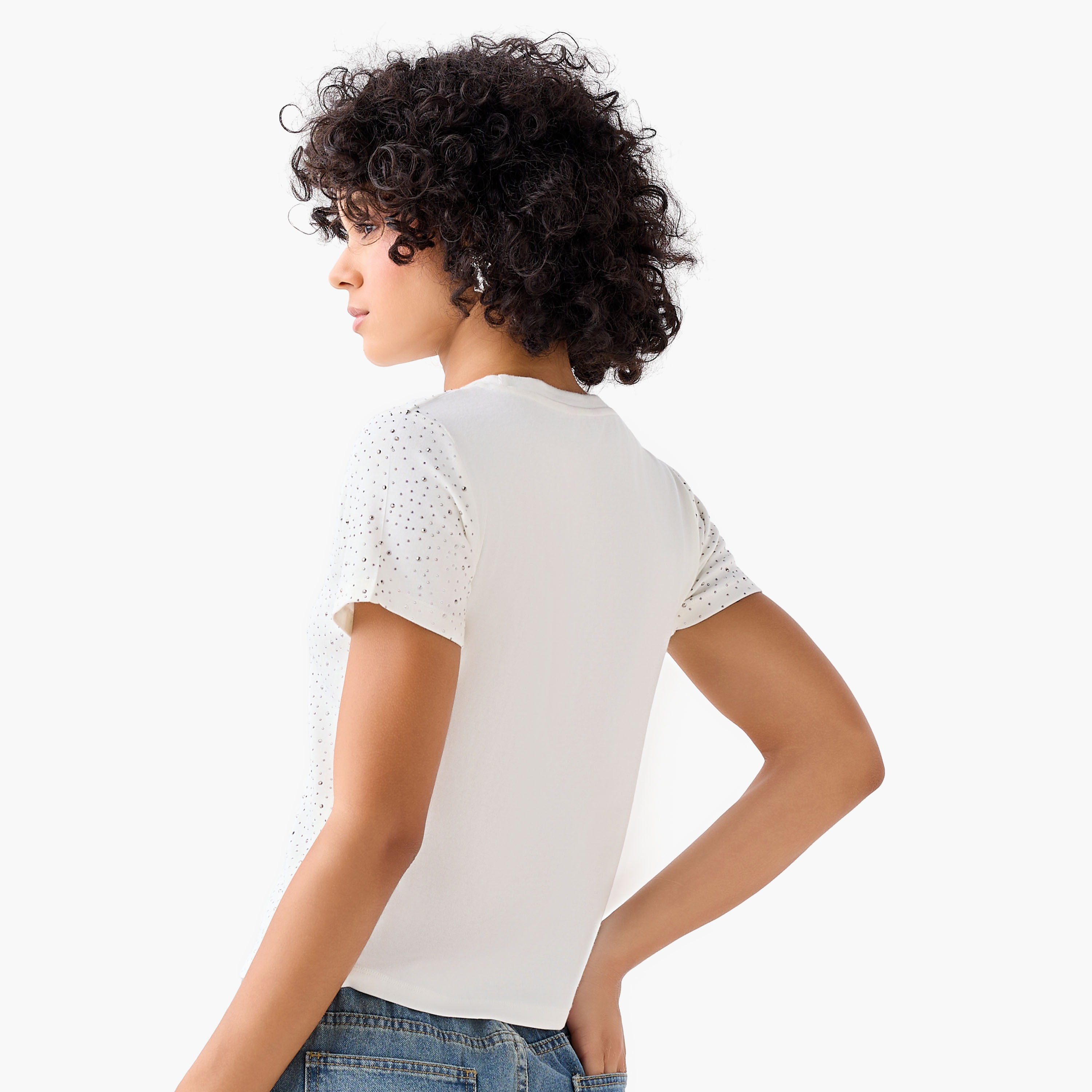 2Xtremz Regular Fit T-shirt with Embellishments-women-clothing-tshirts-image-4
