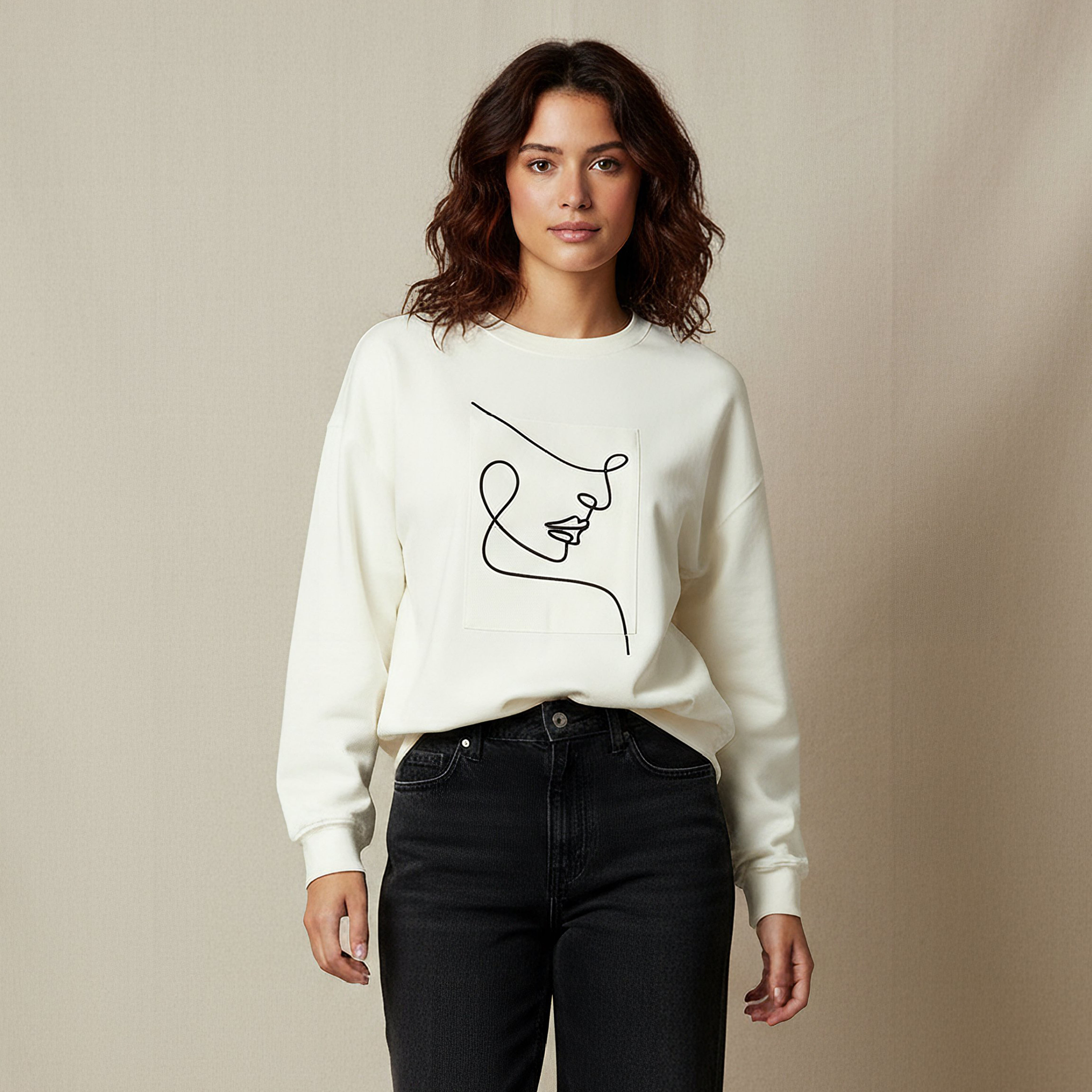 2Xtremz Regular Fit Sweatshirt with Applique-women-winterwear-hoodiesandsweatshirts-sweatshirts-image-1