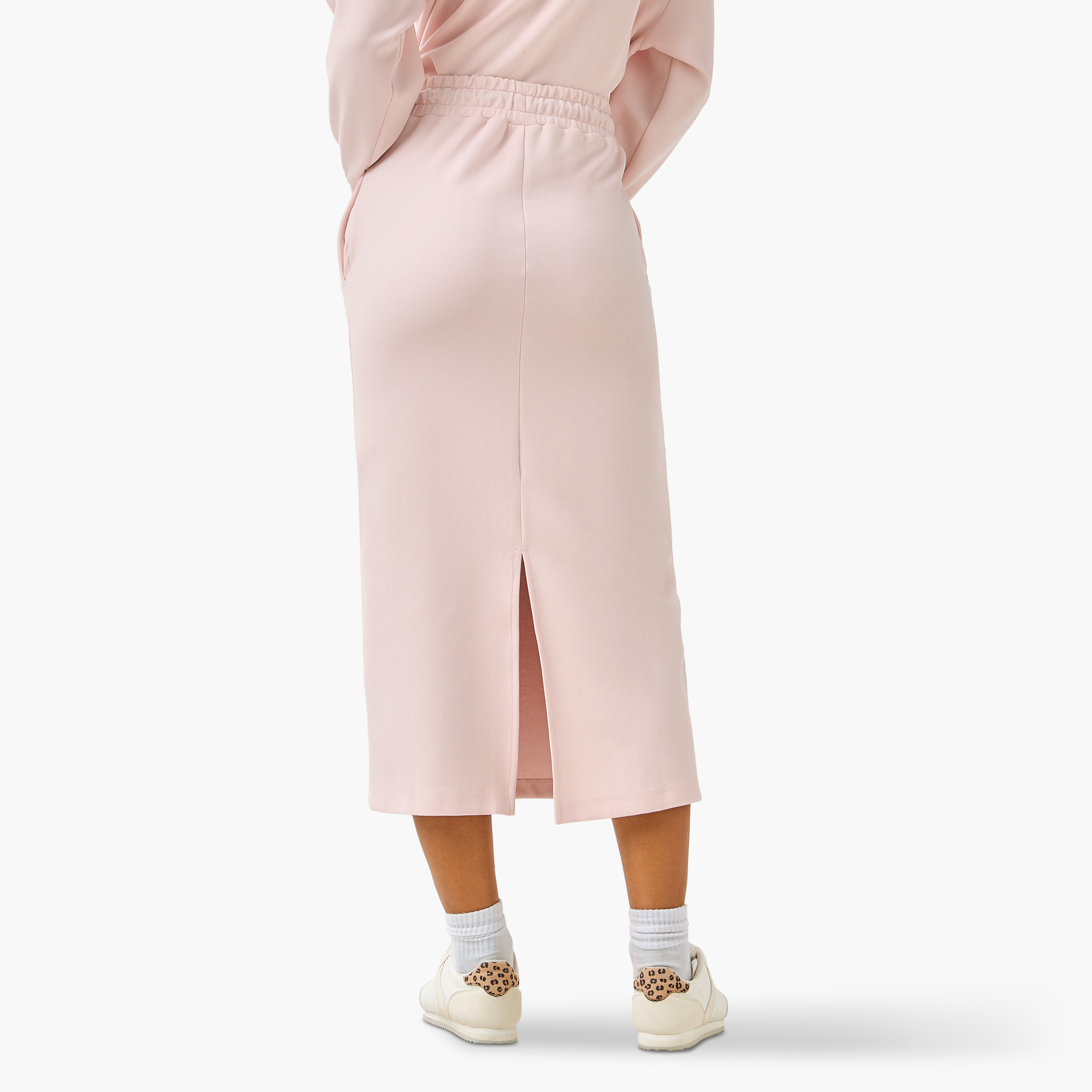 2Xtremz Midi Shift Skirt with Slit Detail-women-clothing-bottoms-skirts-image-3