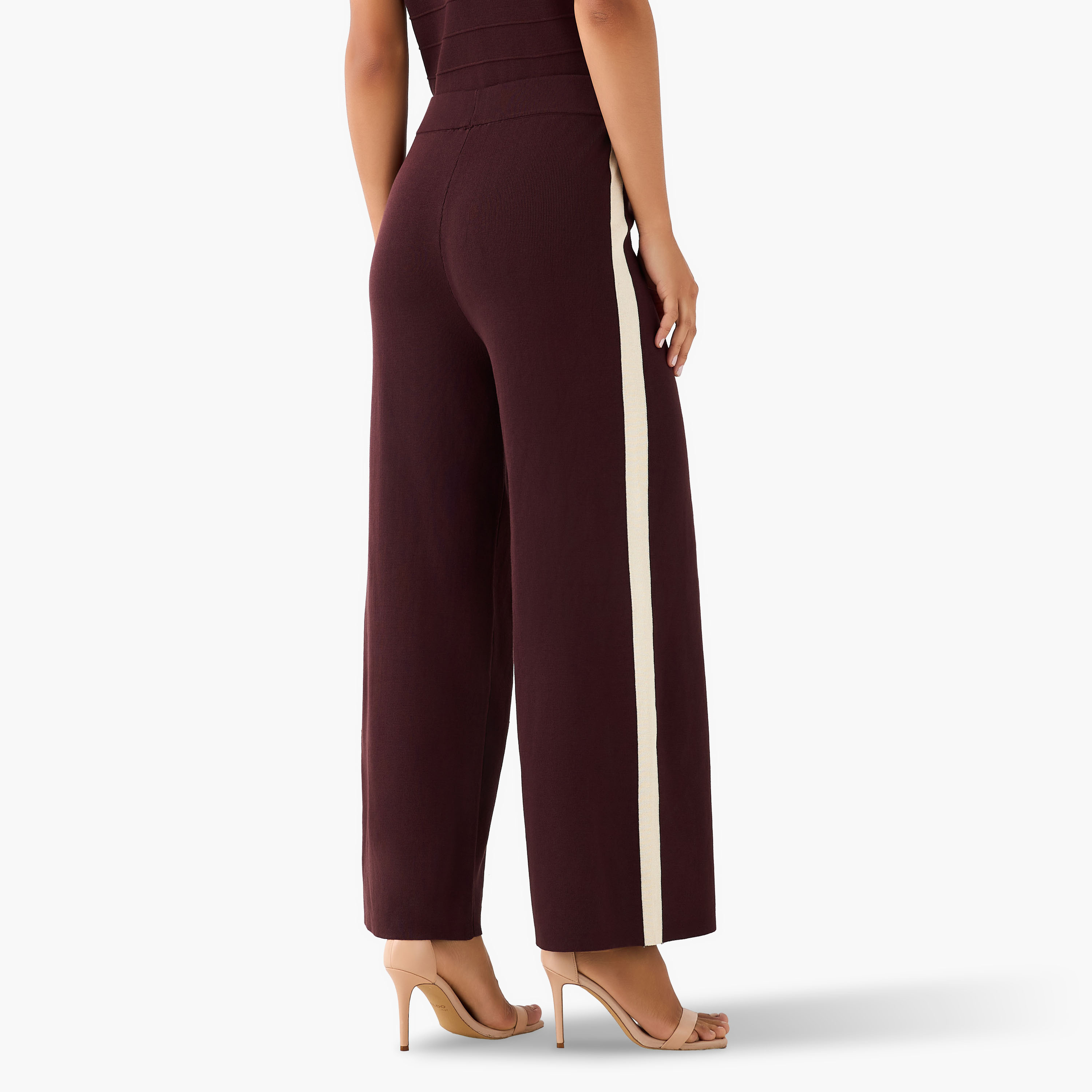 2Xtremz Relaxed Fit Pants Striped-women-clothing-coordsets-image-3