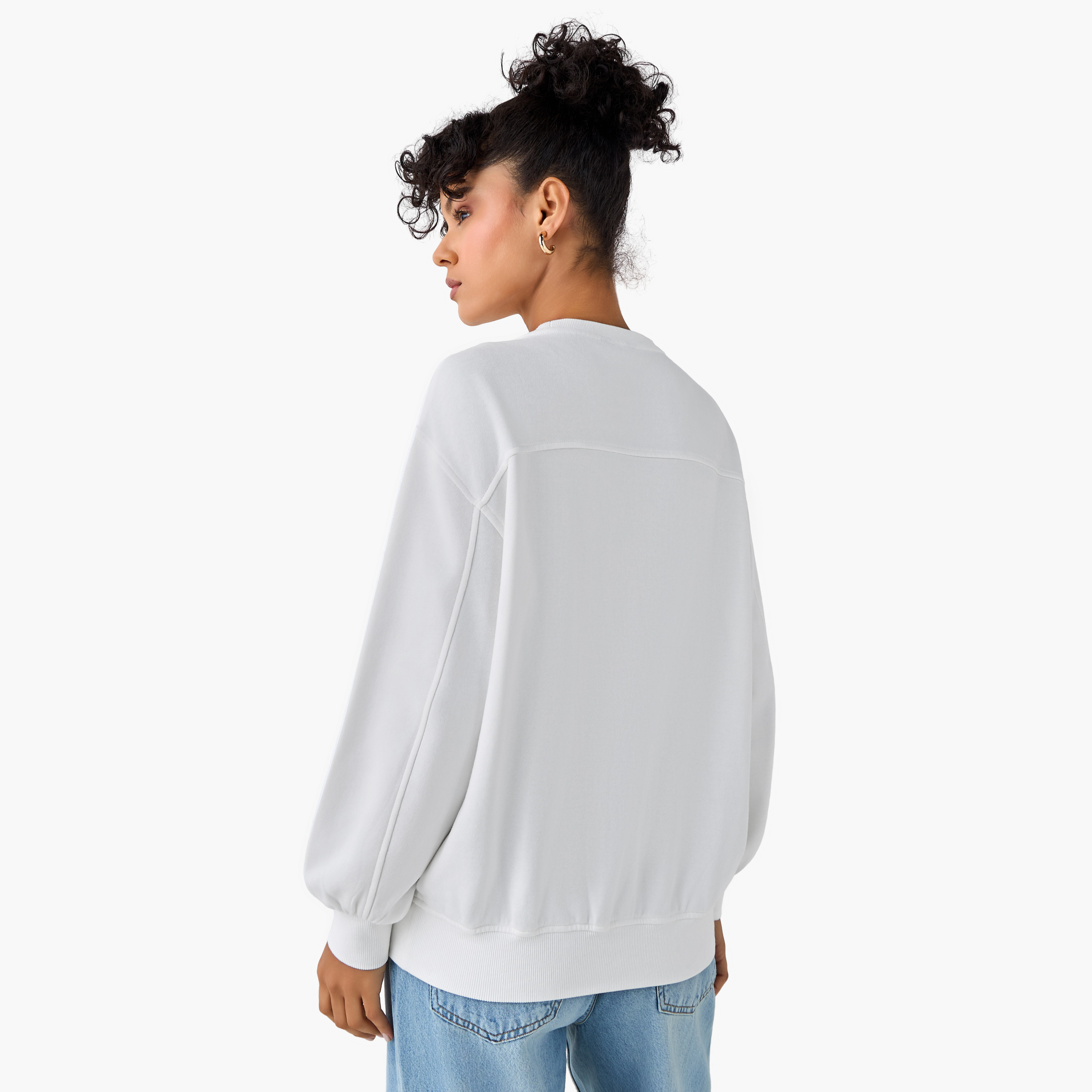 2Xtremz Regular Fit Sweatshirt with Embroidery-women-winterwear-hoodiesandsweatshirts-sweatshirts-image-4