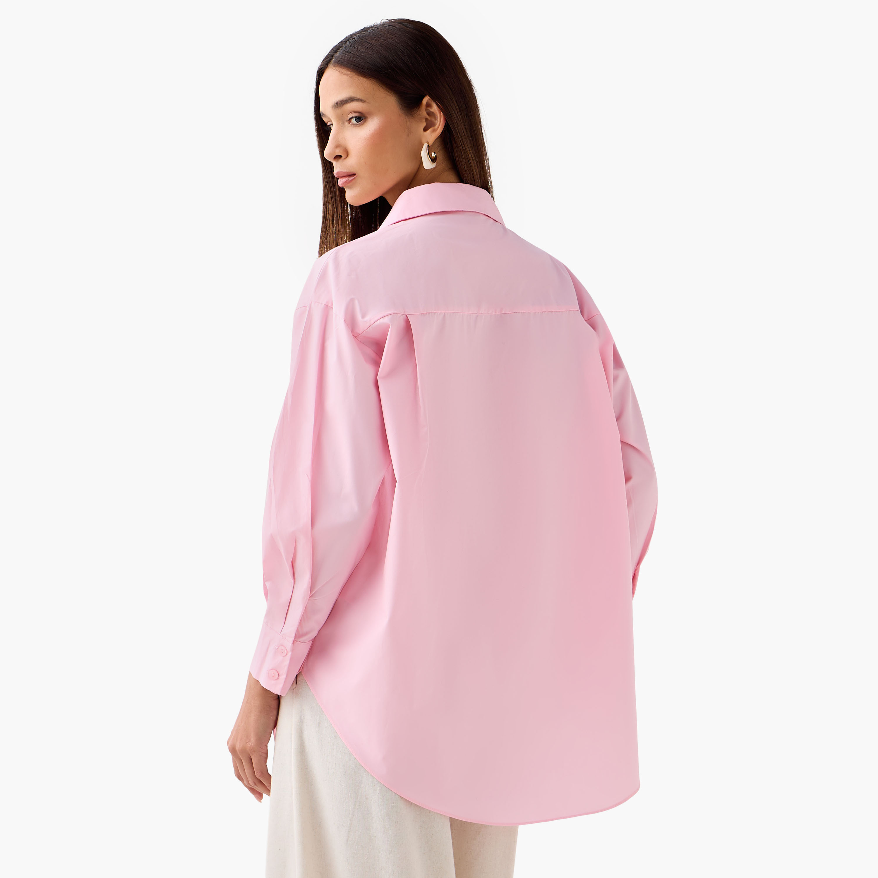 2Xtremz Cotton Shirt with Embellished Detail-women-clothing-shirtsandblouses-shirts-image-3