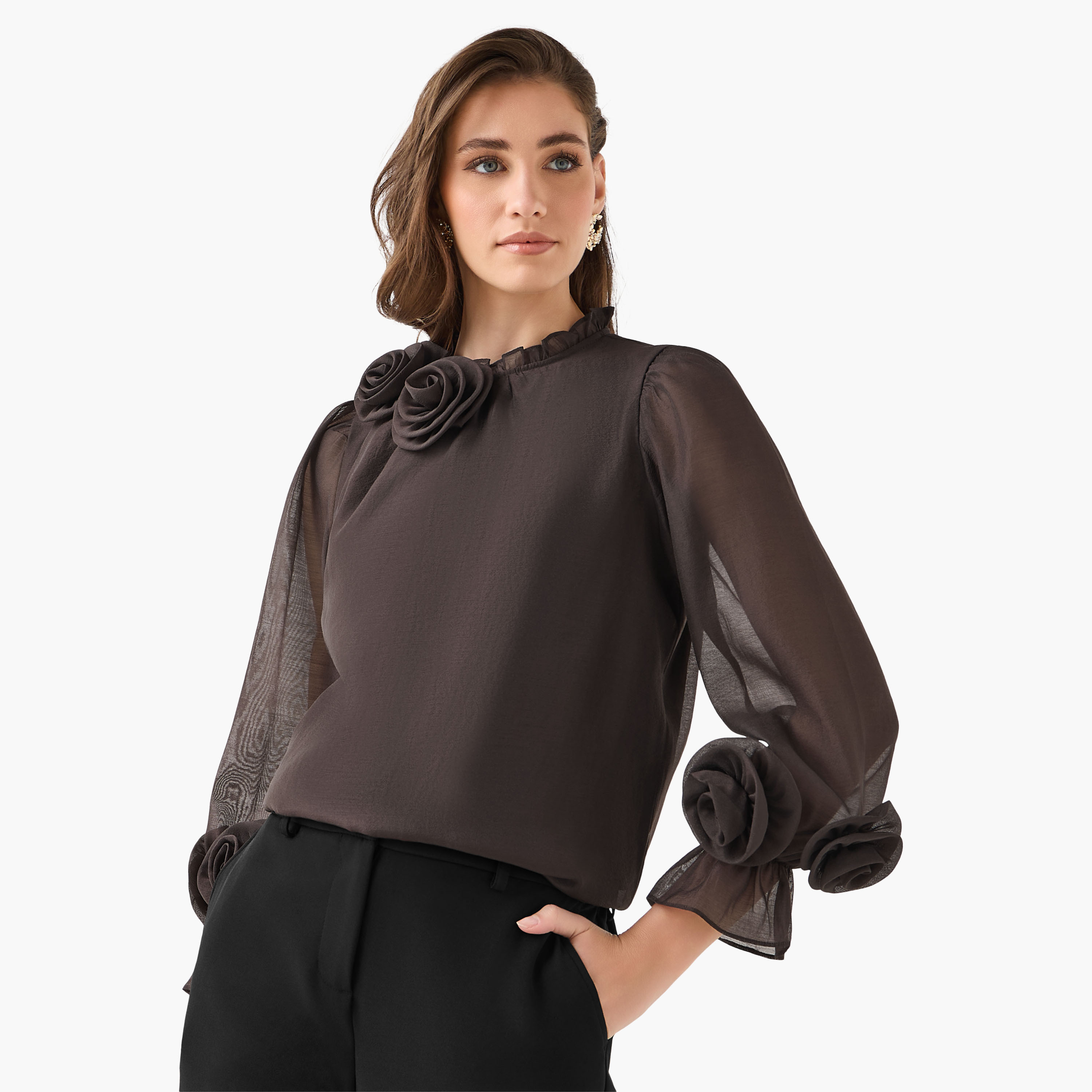 2Xtremz Chiffon Top with Ruffles-women-clothing-shirtsandblouses-blouses-image-4