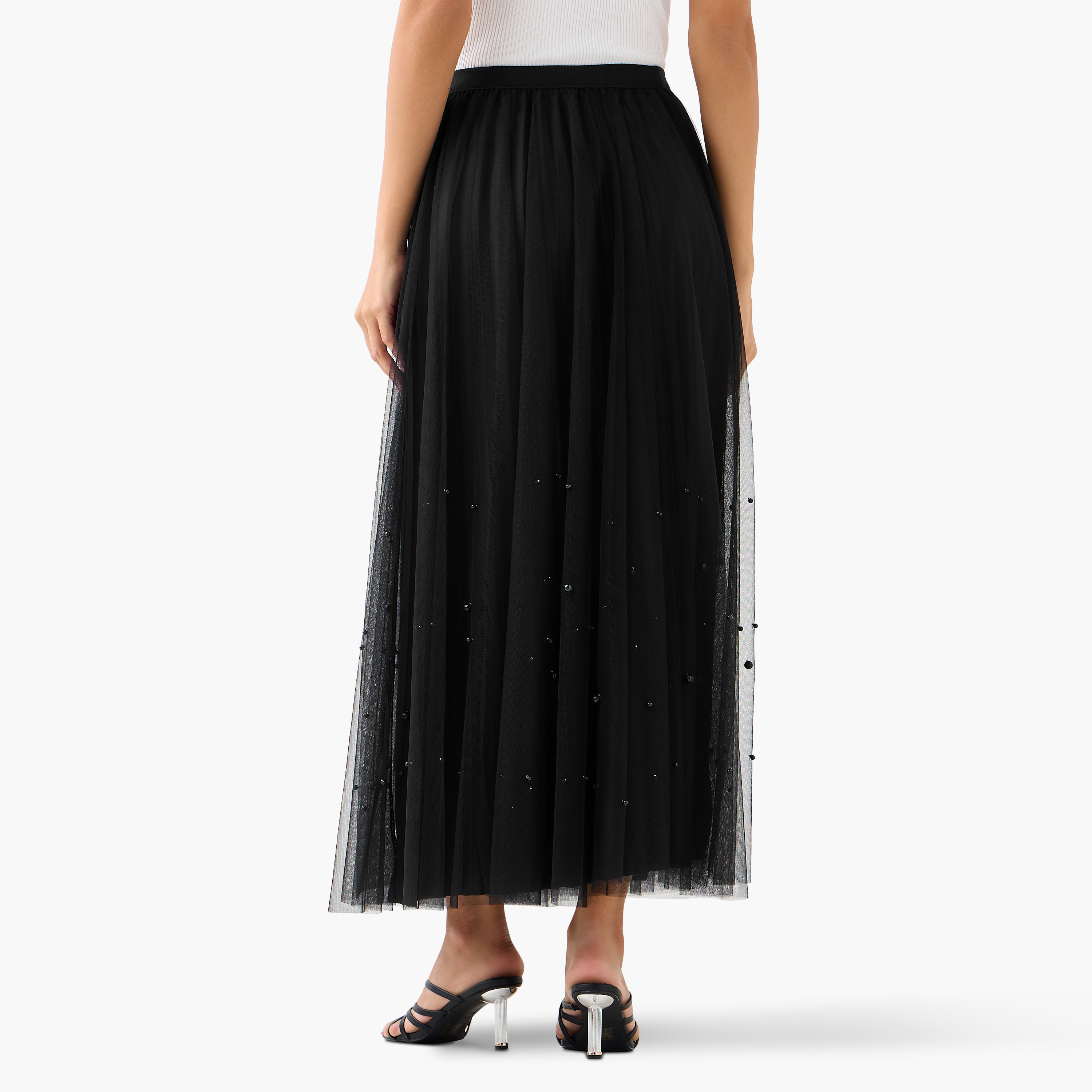 2Xtremz Maxi Embellished Skirt with Elasticated Waistband-women-clothing-bottoms-skirts-image-4