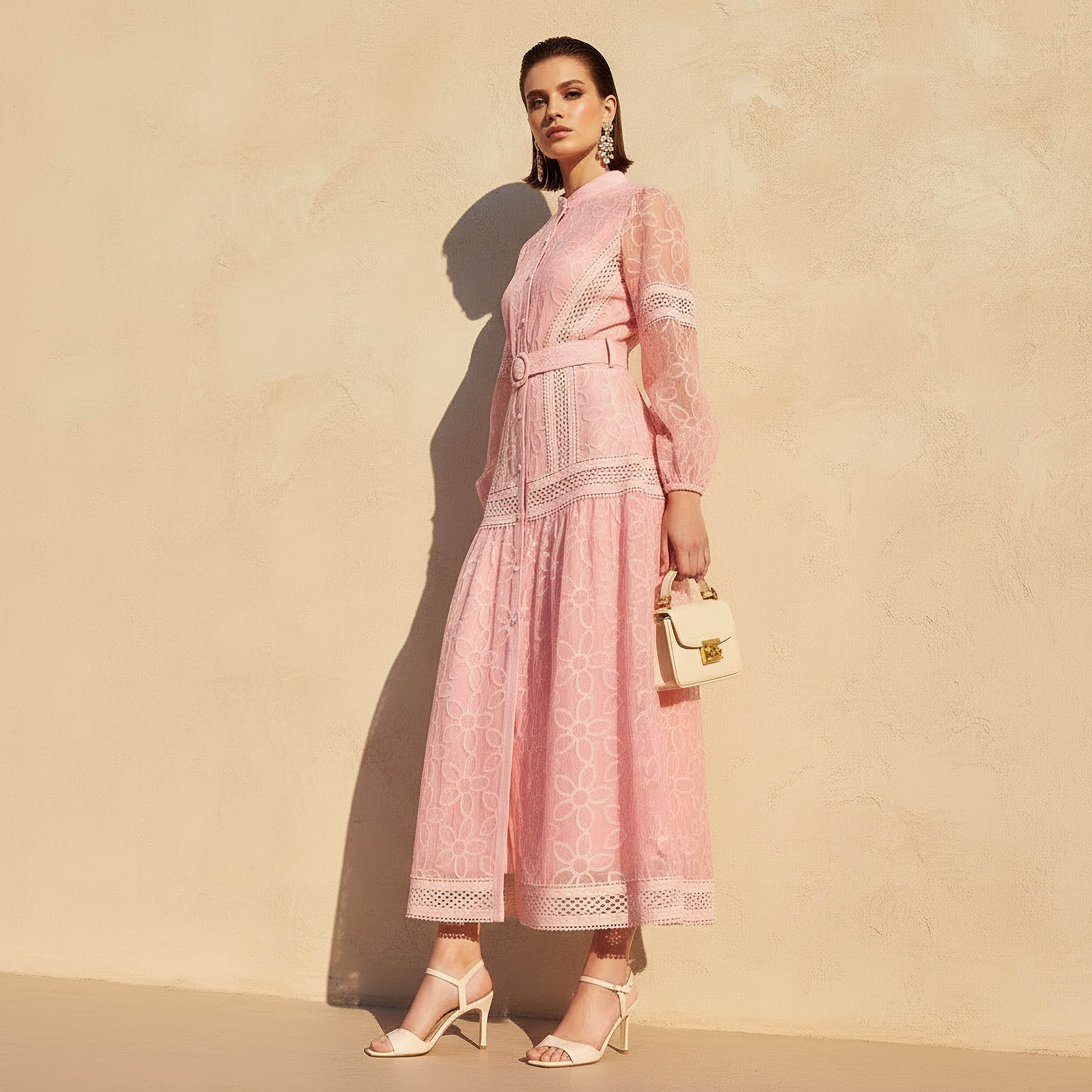 2Xtremz A-line Maxi Dress with Belt-women-clothing-dresses-image-2