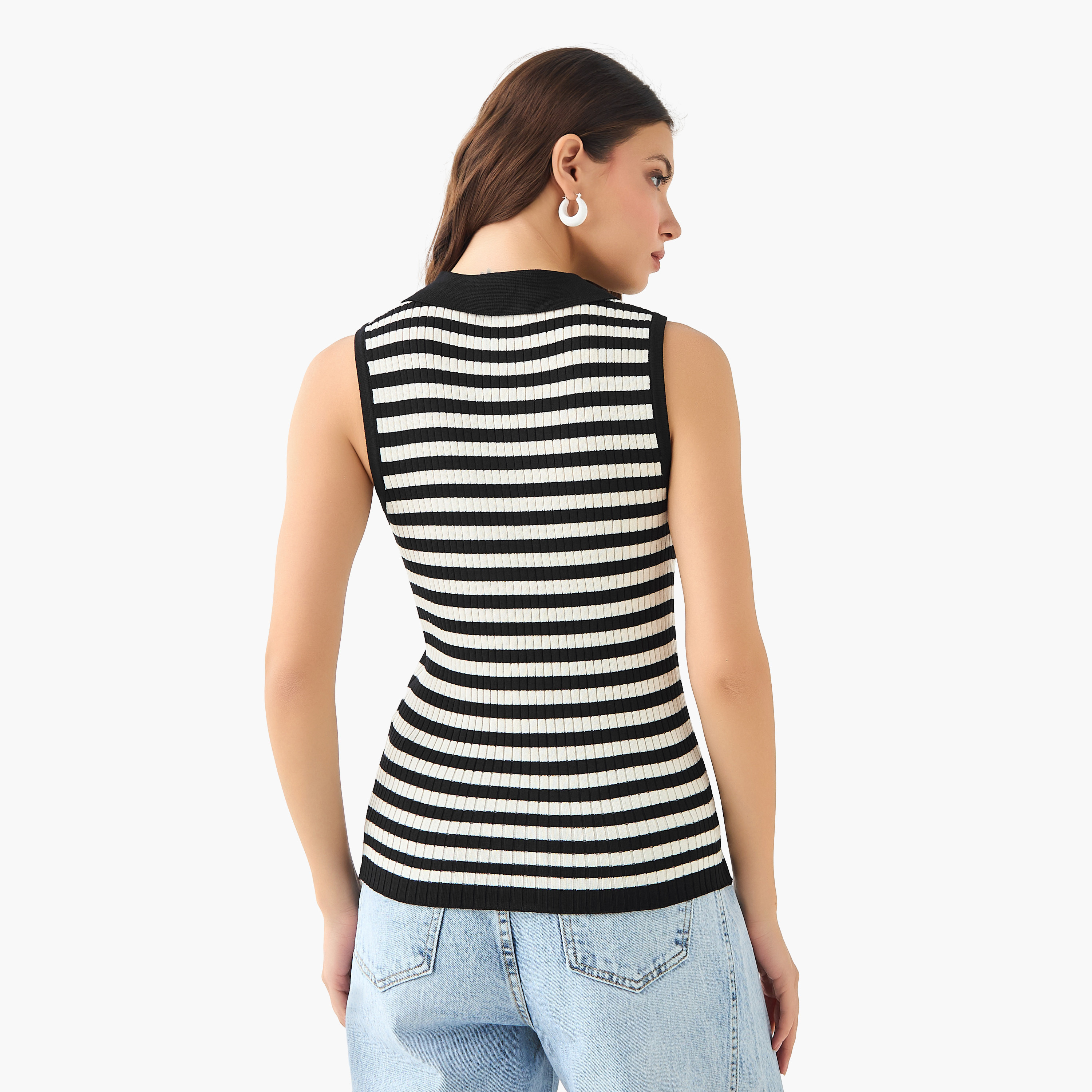 بلوزة مضلعة من تو إكستريمز-women-clothing-tshirts-image-4