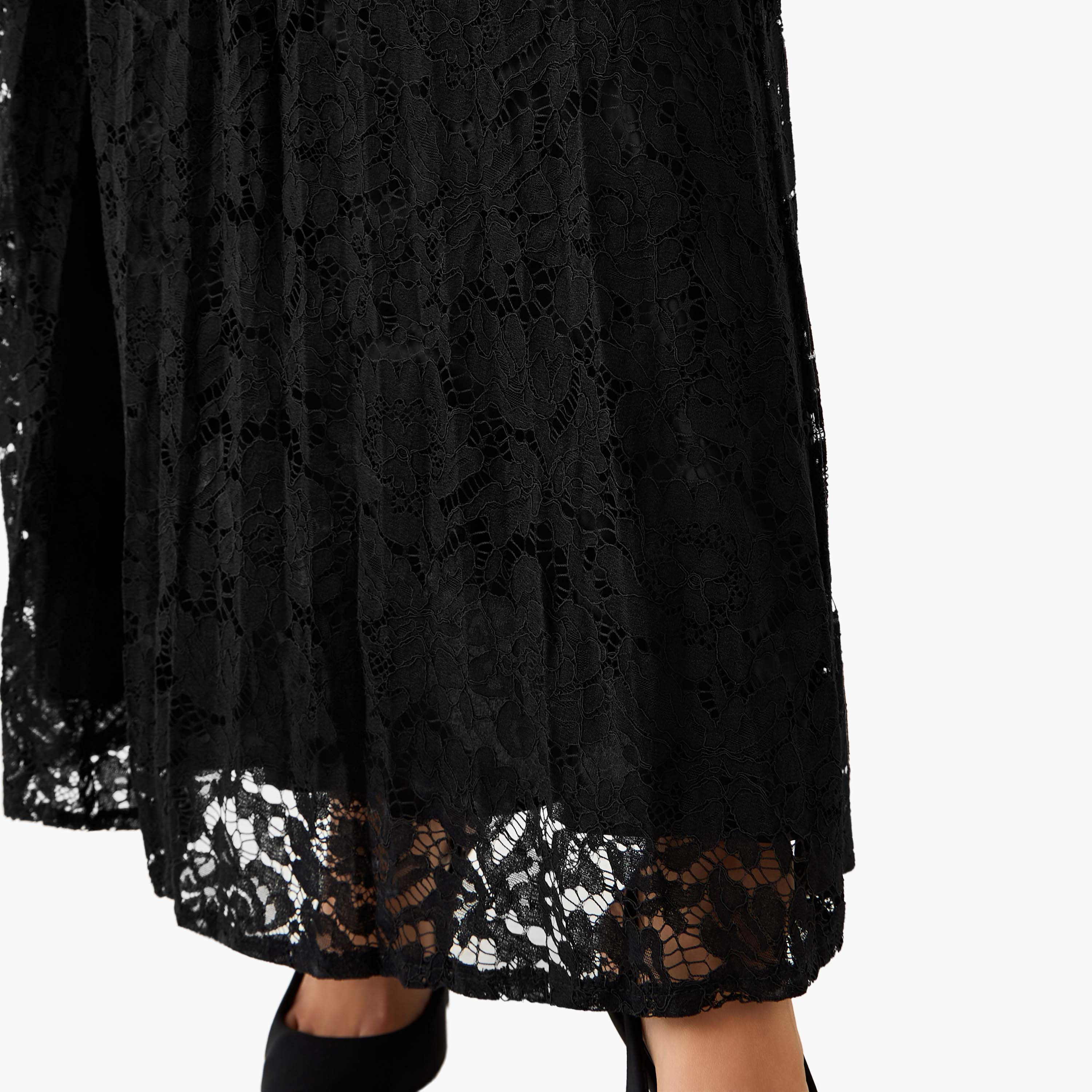 2Xtremz Maxi Lace Skirt with Elasticated Waist-women-clothing-bottoms-skirts-image-5
