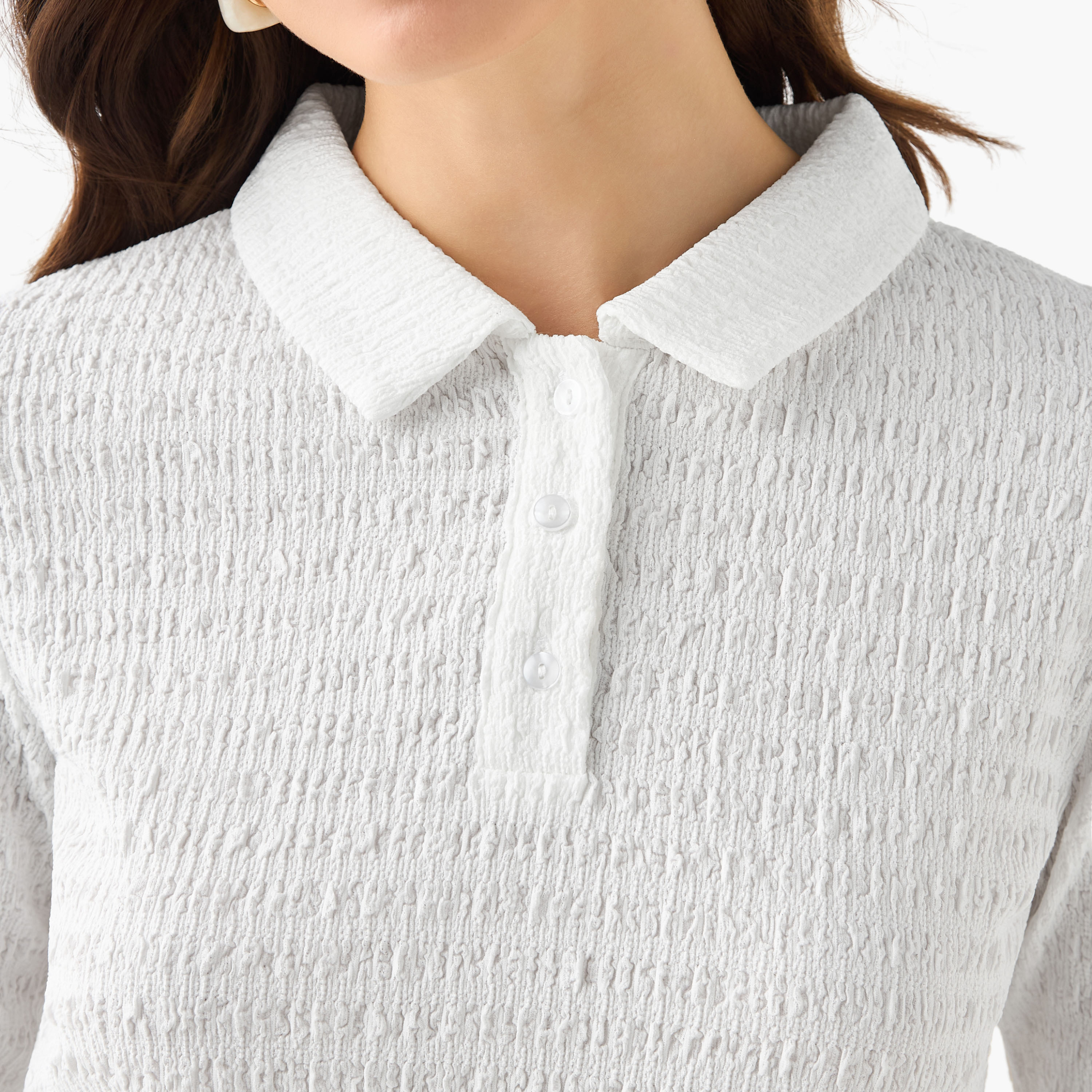 2Xtremz Polo Top with Texture-women-clothing-tshirts-image-6