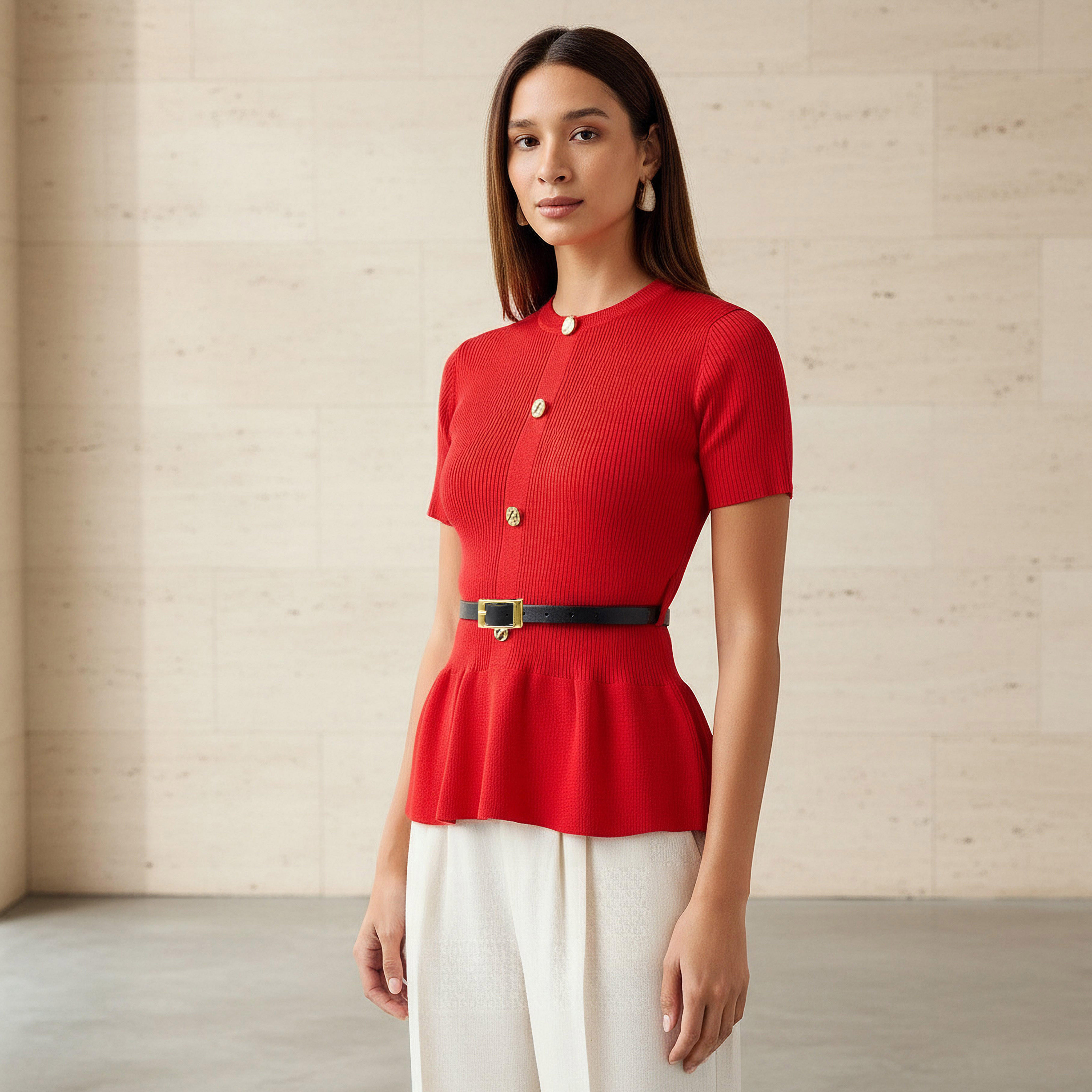 2Xtremz Crew Neck Peplum Top-women-clothing-shirtsandblouses-blouses-image-1