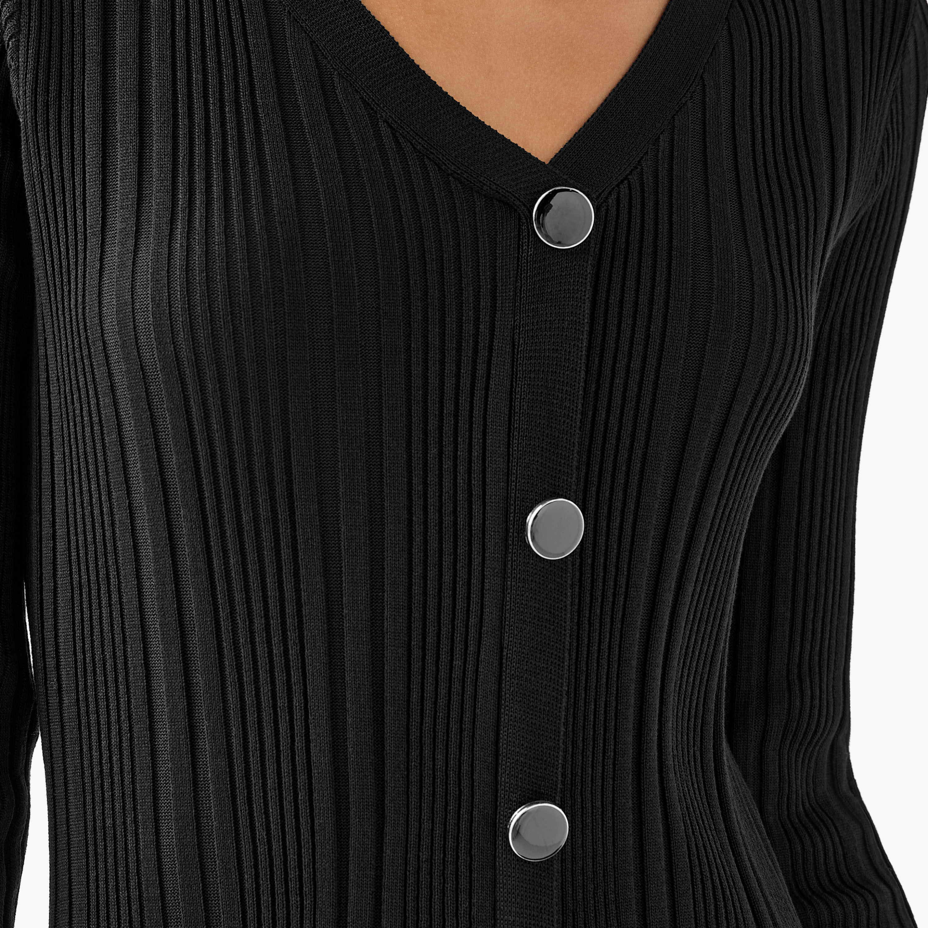 2Xtremz Bodycon Midi Dress with V-neck-women-clothing-dresses-image-4