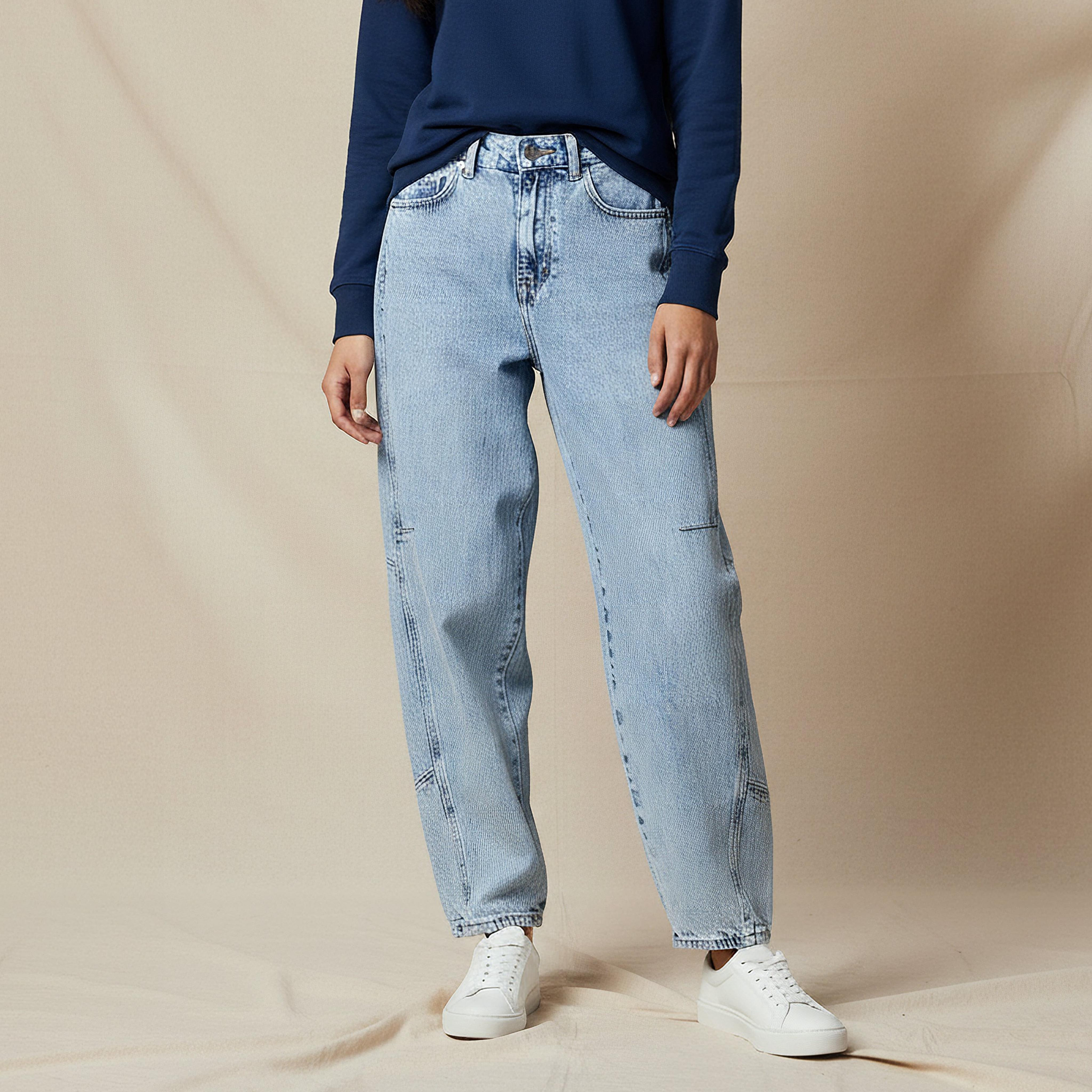 2Xtremz Barrel Fit Mid-Rise Jeans-women-clothing-bottoms-jeans-image-1