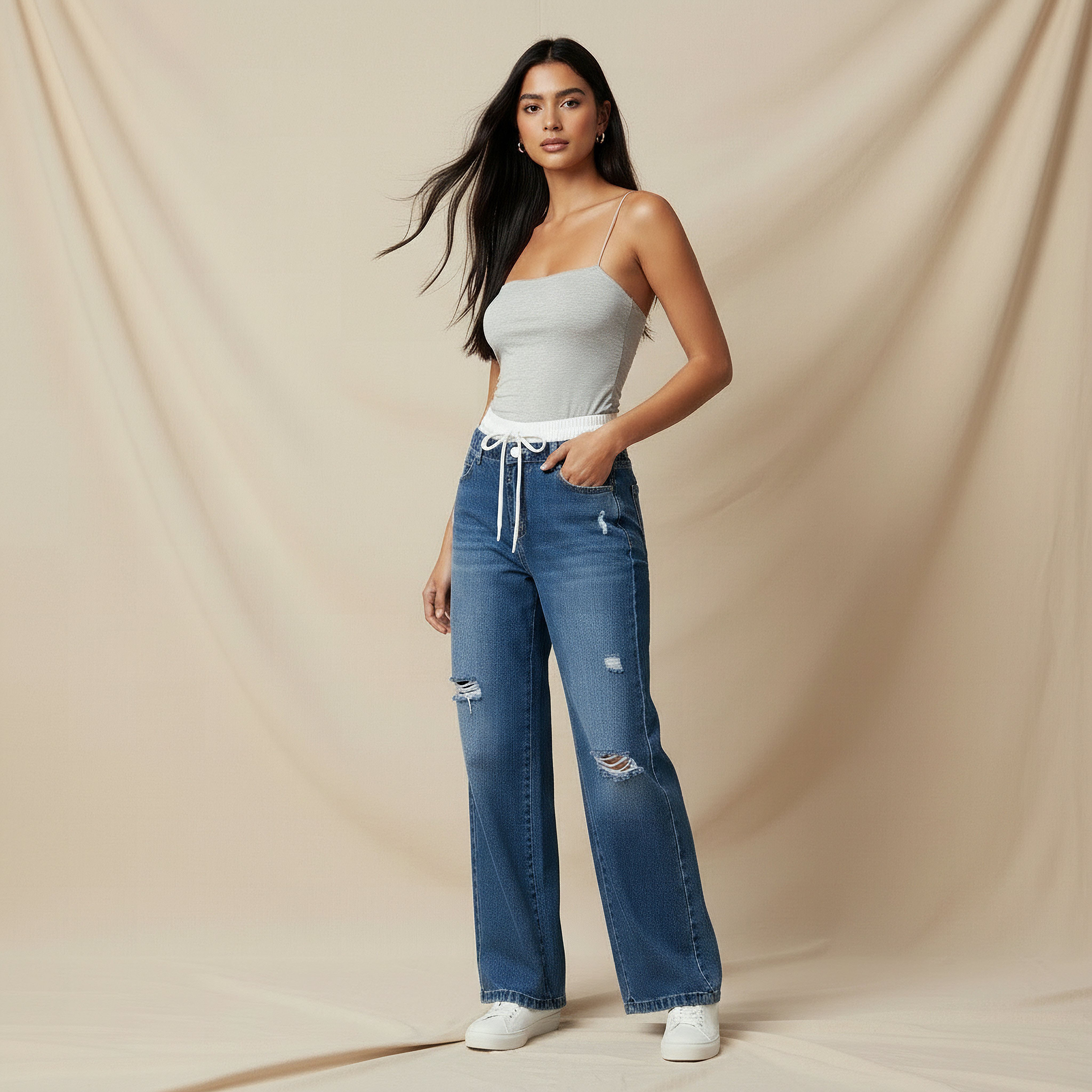 2Xtremz Jeans with Ripped Accent-women-clothing-bottoms-jeans-image-2